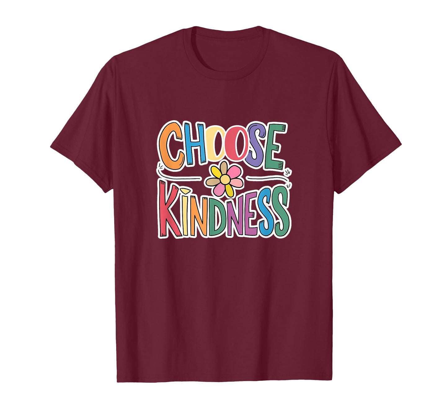 Choose Kindness School Teachers Life Back to School Students T-Shirt for Men Women Girls Kids