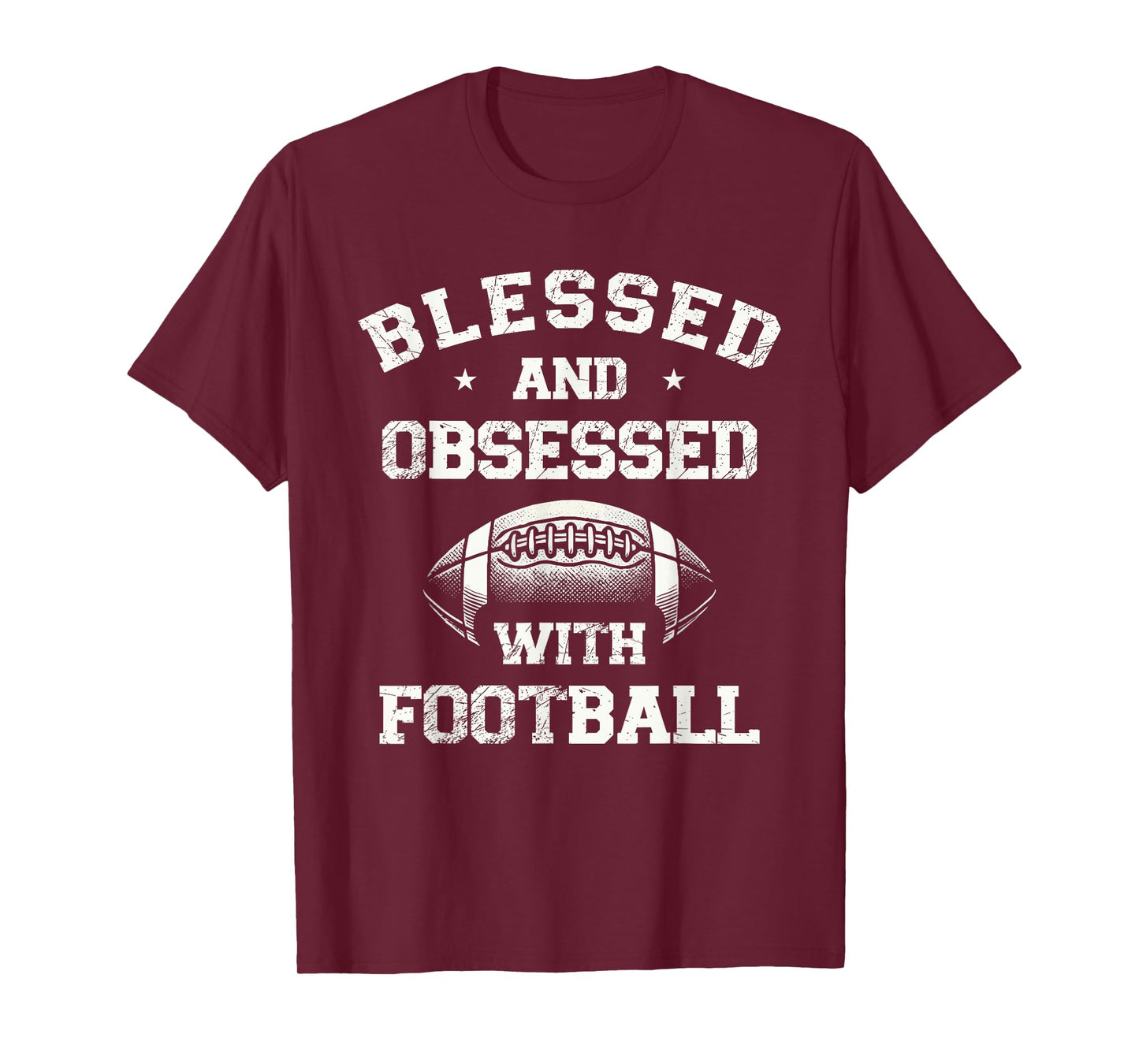 Blessed And Obsessed With Football T-Shirt