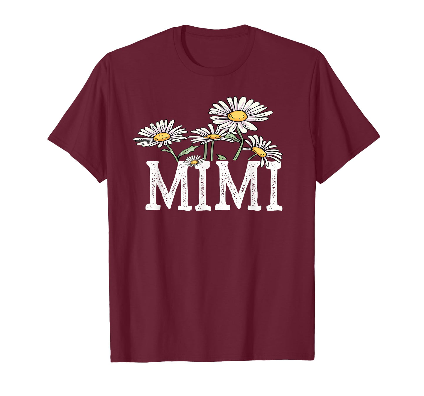 Mimi Floral Chamomile Design Mother's Day Gifts Mimi T-Shirt