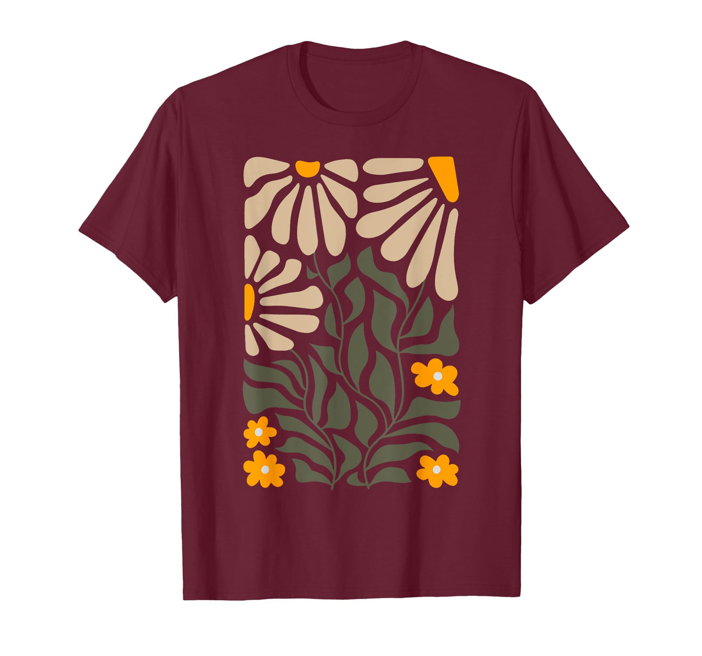Vintage Matisse Style Wild Flowers T-Shirt