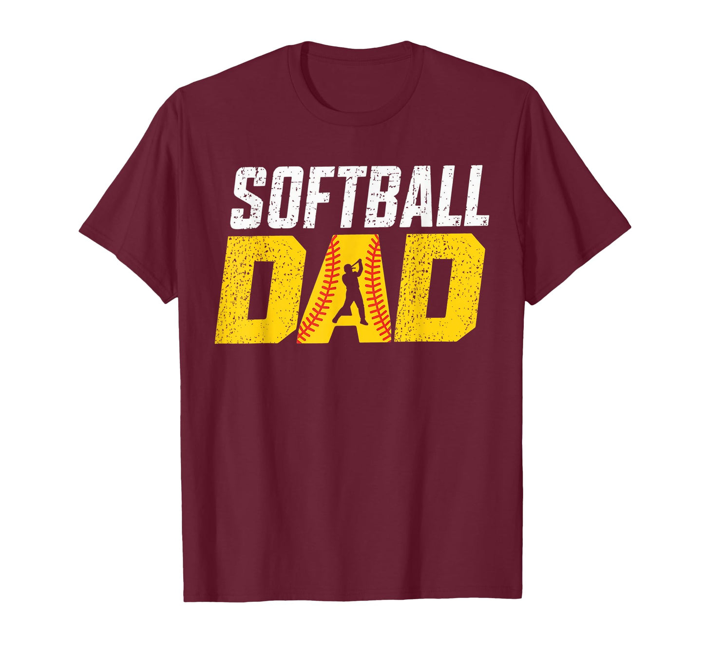 Dad Life Softball Baseball Grandpa Father's Day Funny T-Shirt