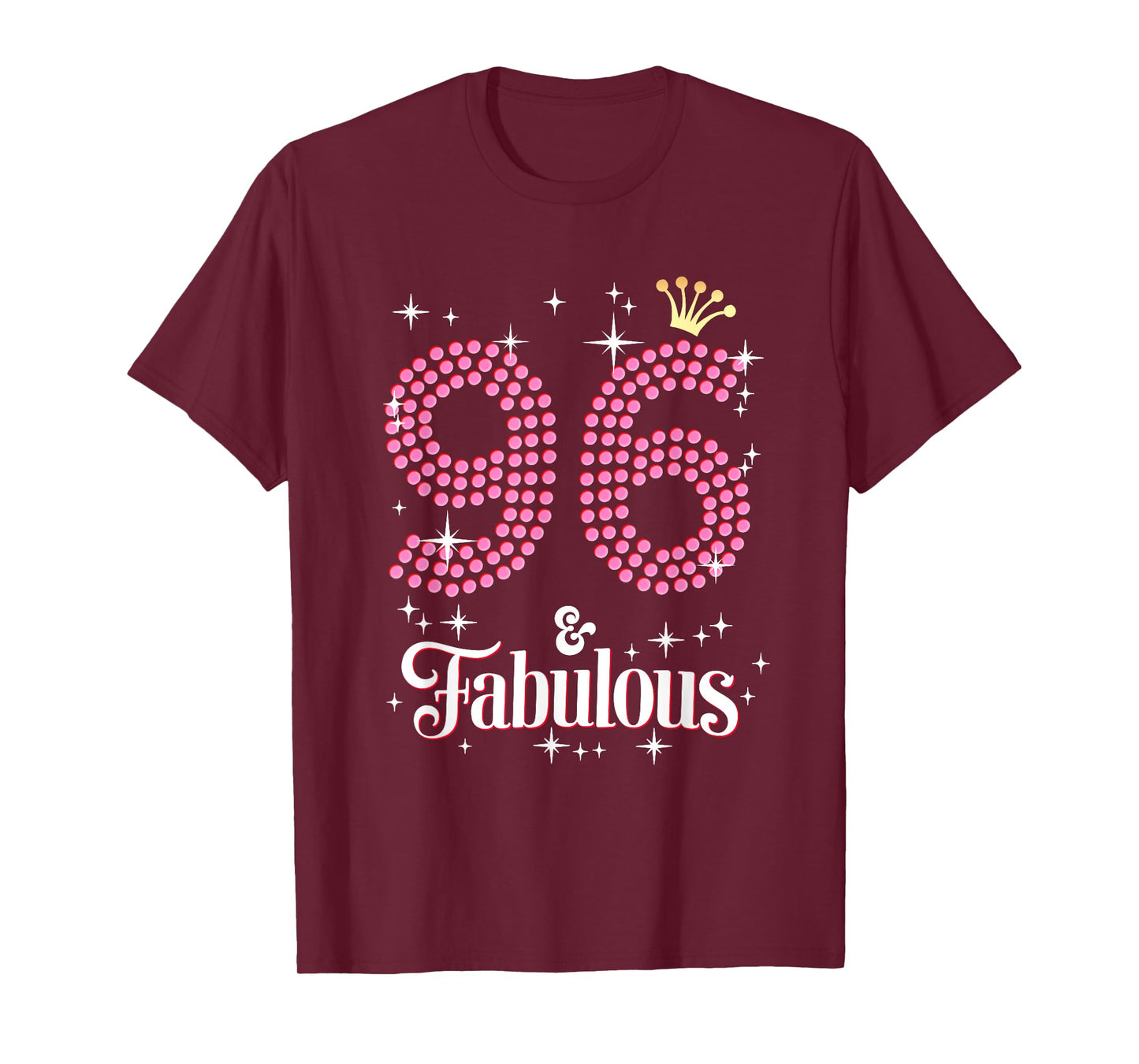 Womens 96 & Fabulous 96th Birthday Celebration For Ladies T-Shirt