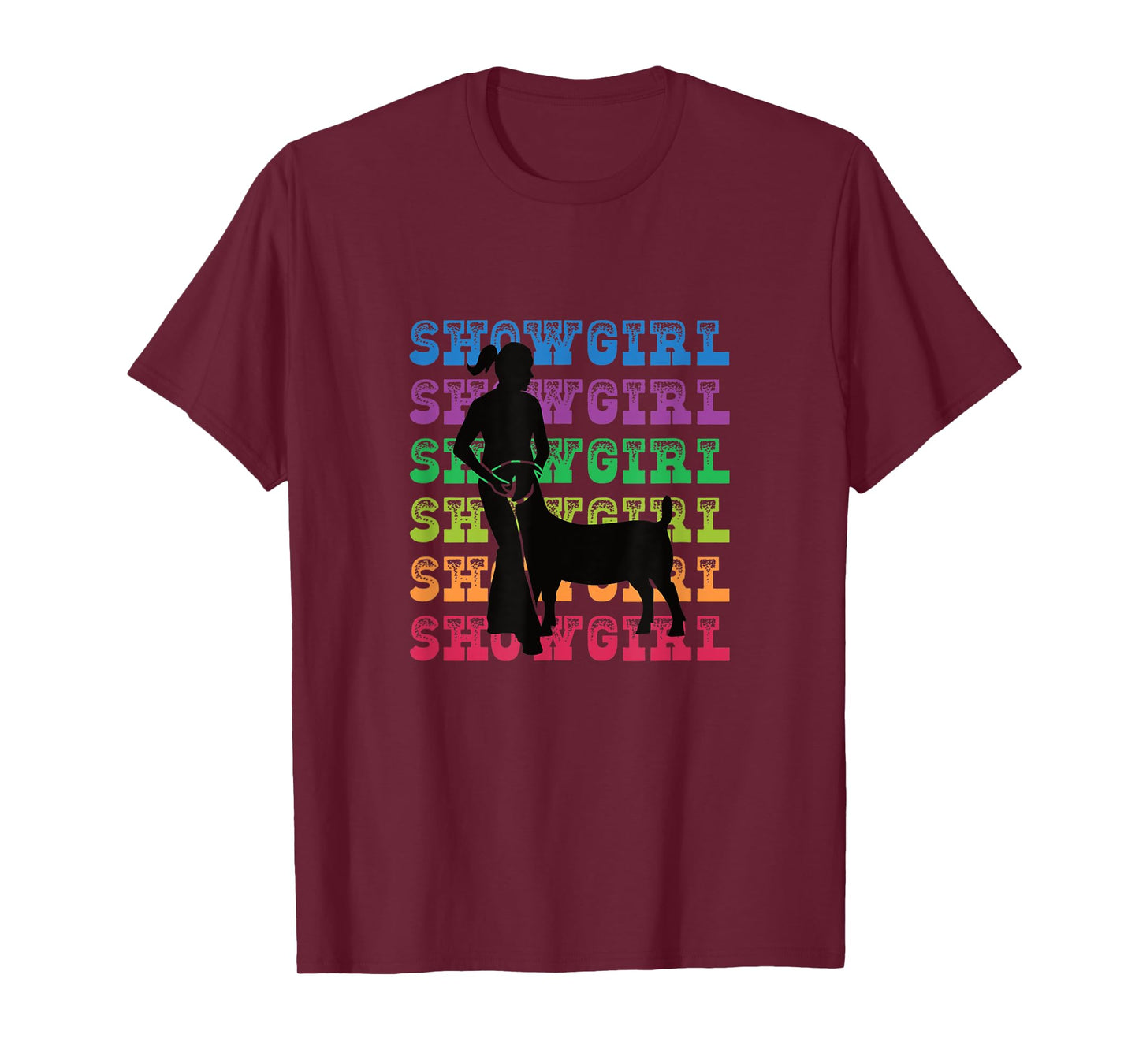 Show Girl - Fun Livestock Goat Showing T-Shirt
