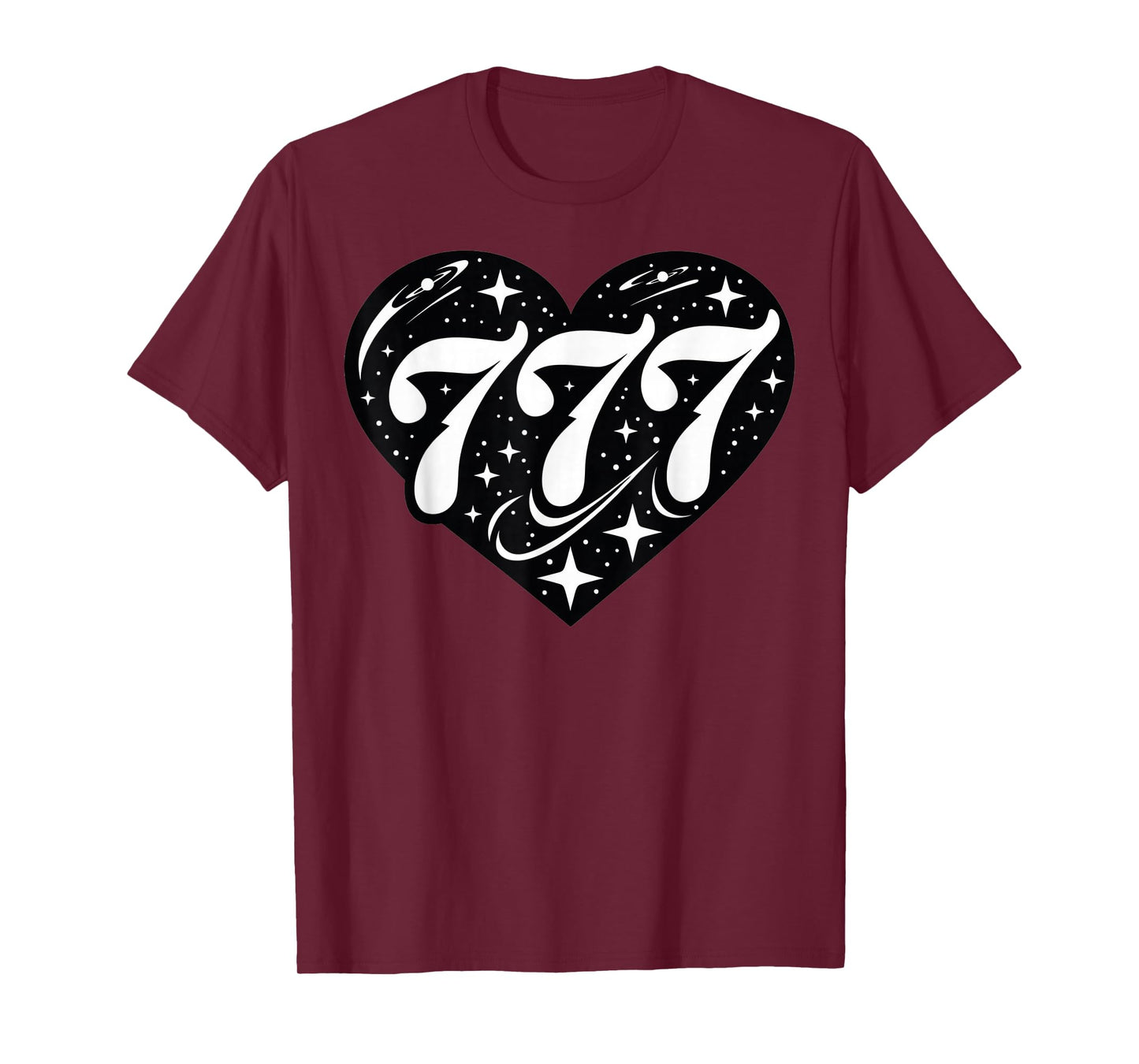 777 Numerology - Spiritual Personal Number 777 Angel Number T-Shirt