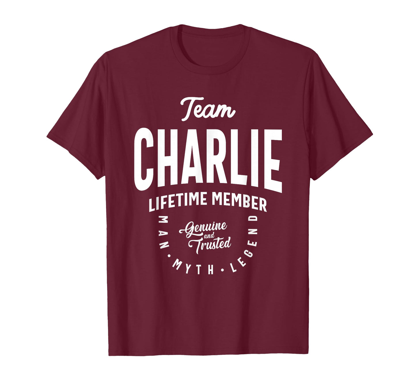 Team Charlie Lifetime Member T-Shirt