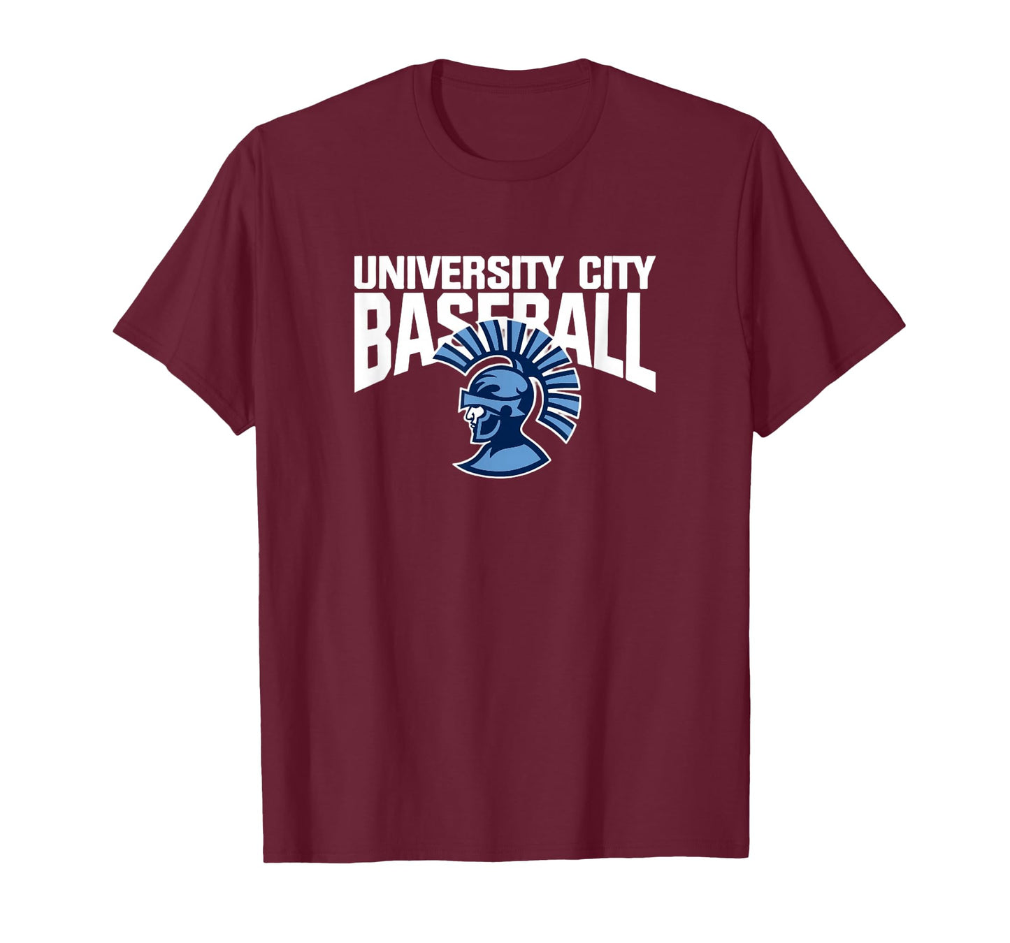 UCHS Baseball Design Monaghan T-Shirt - T-Shirt | Maroon