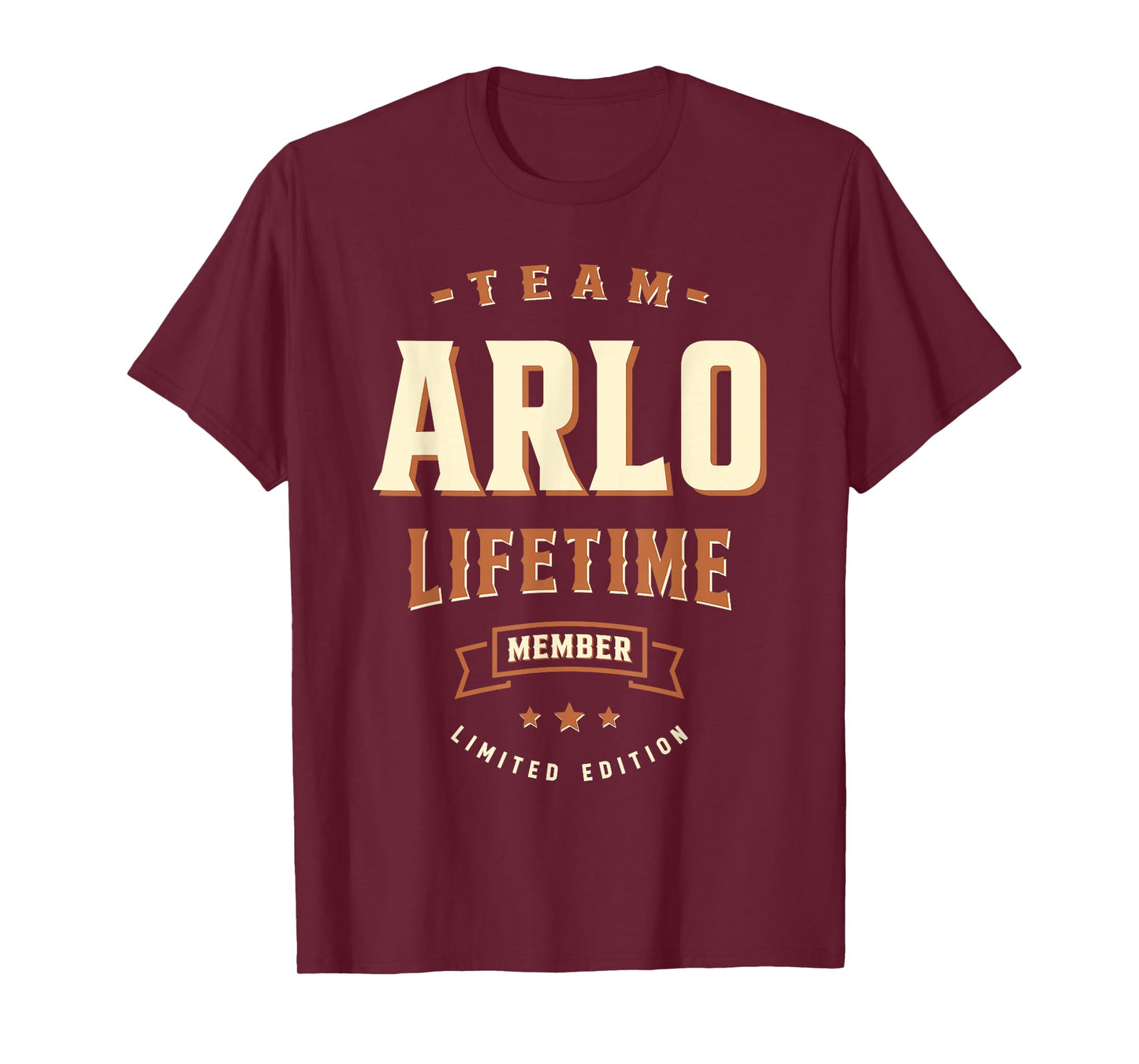 Team Arlo Lifetime Member Funny Name Arlo T-Shirt