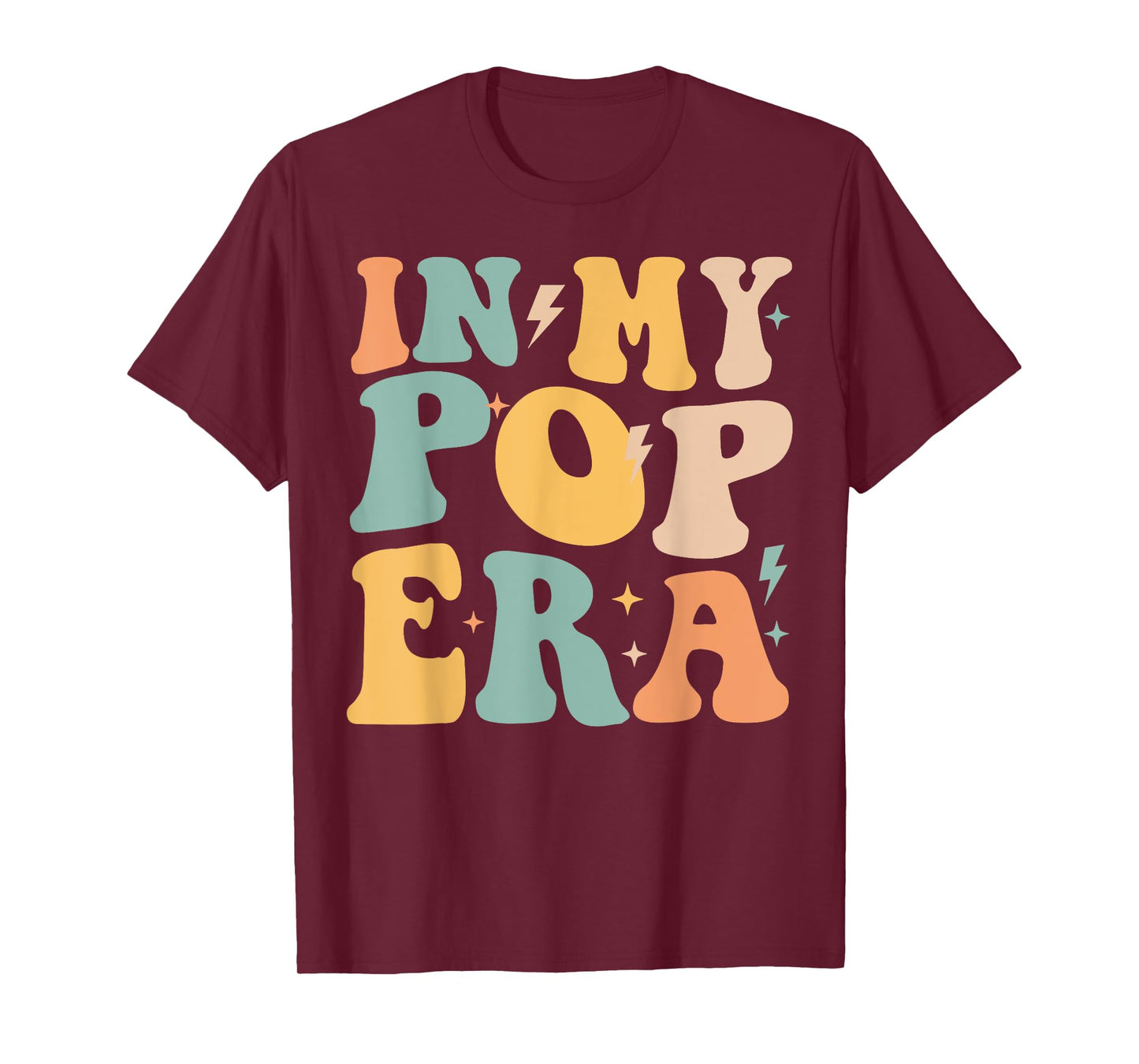 Retro Groovy In My Pop Era Father's Day T-Shirt