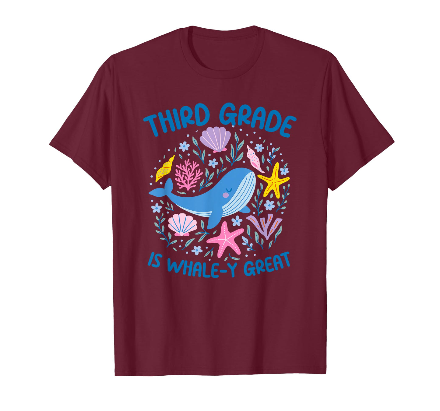 Third Grade Is Whale-y Great, Third Grade Teacher T-Shirt