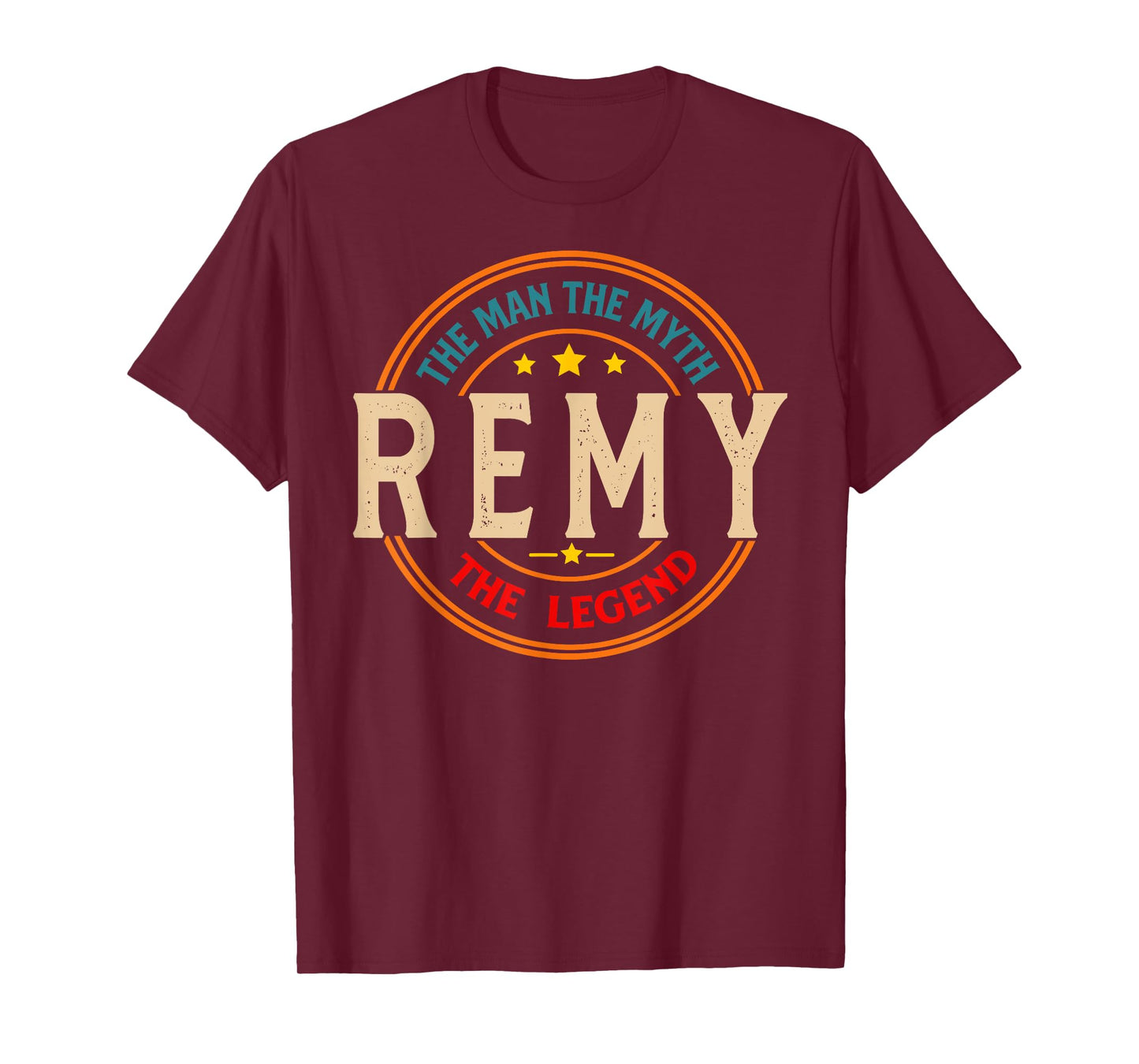 REMY The Man The Myth The Legend Vintage Personalized T-Shirt