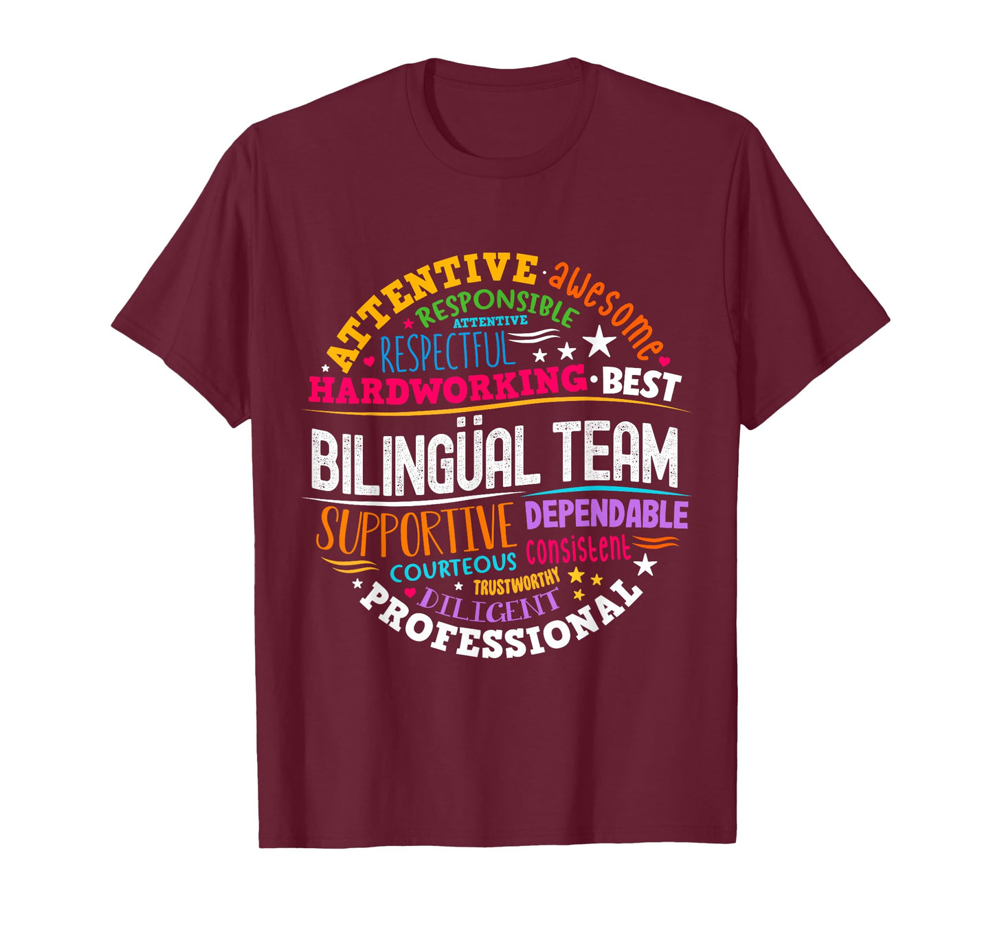 Cultivando Bilingues Dual Language Bilingual Team Teacher T-Shirt