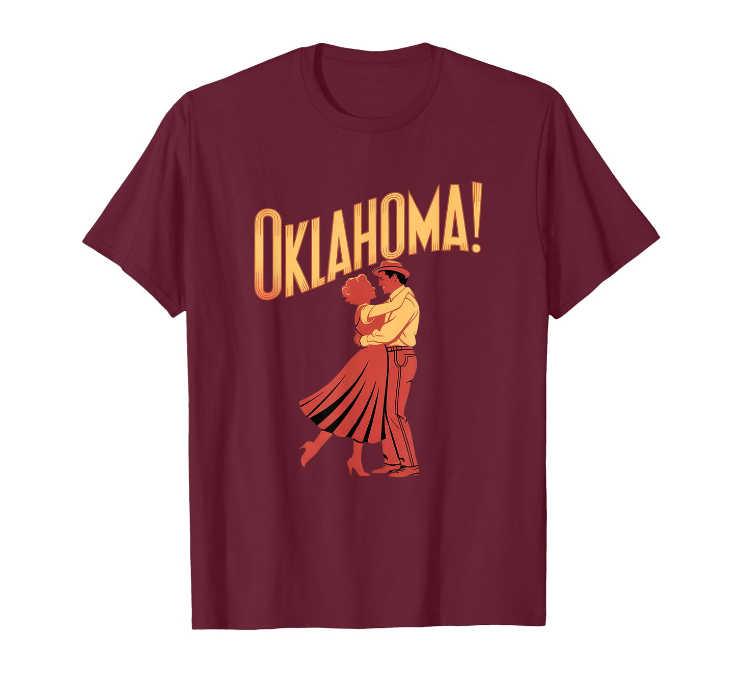 Oklahoma Retro Musical Theater Broadway Theatre T-Shirt