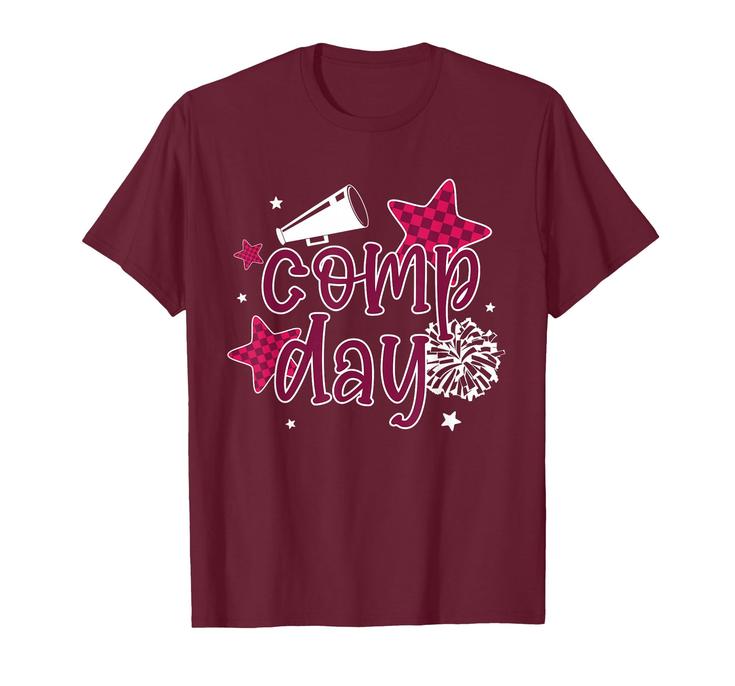Cheer Comp Day Cheerleading Competition Day Cheerleader T-Shirt