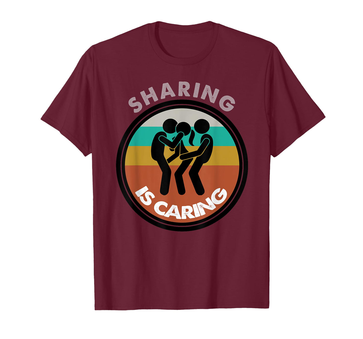 Sharing is Caring, Swingers Wear, Swinger Club Wear T-Shirt