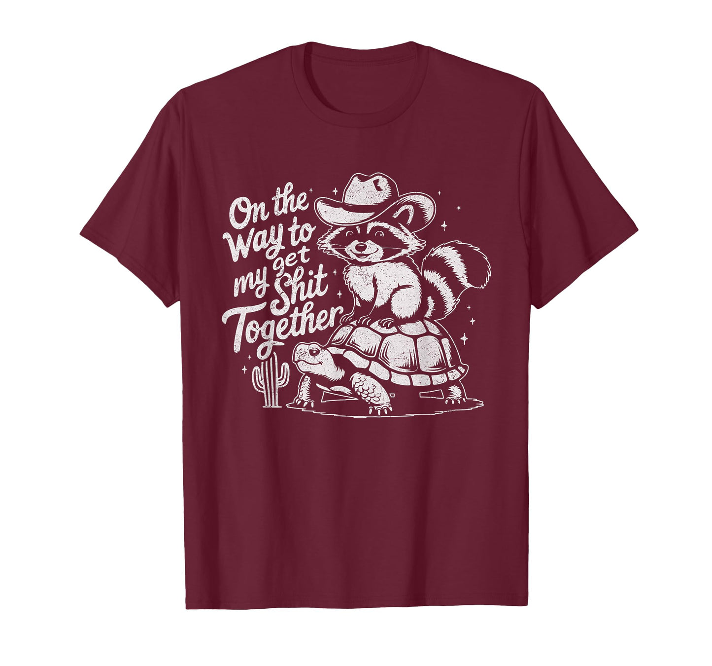 On The Way To Get My Life Together, Self-Improvement Meme T-Shirt