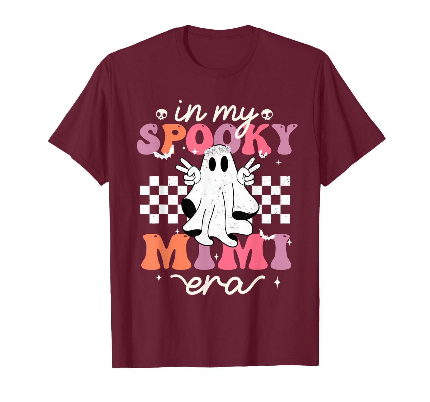 In My Spooky Mimi Era Halloween Groovy Witchy Spooky T-Shirt