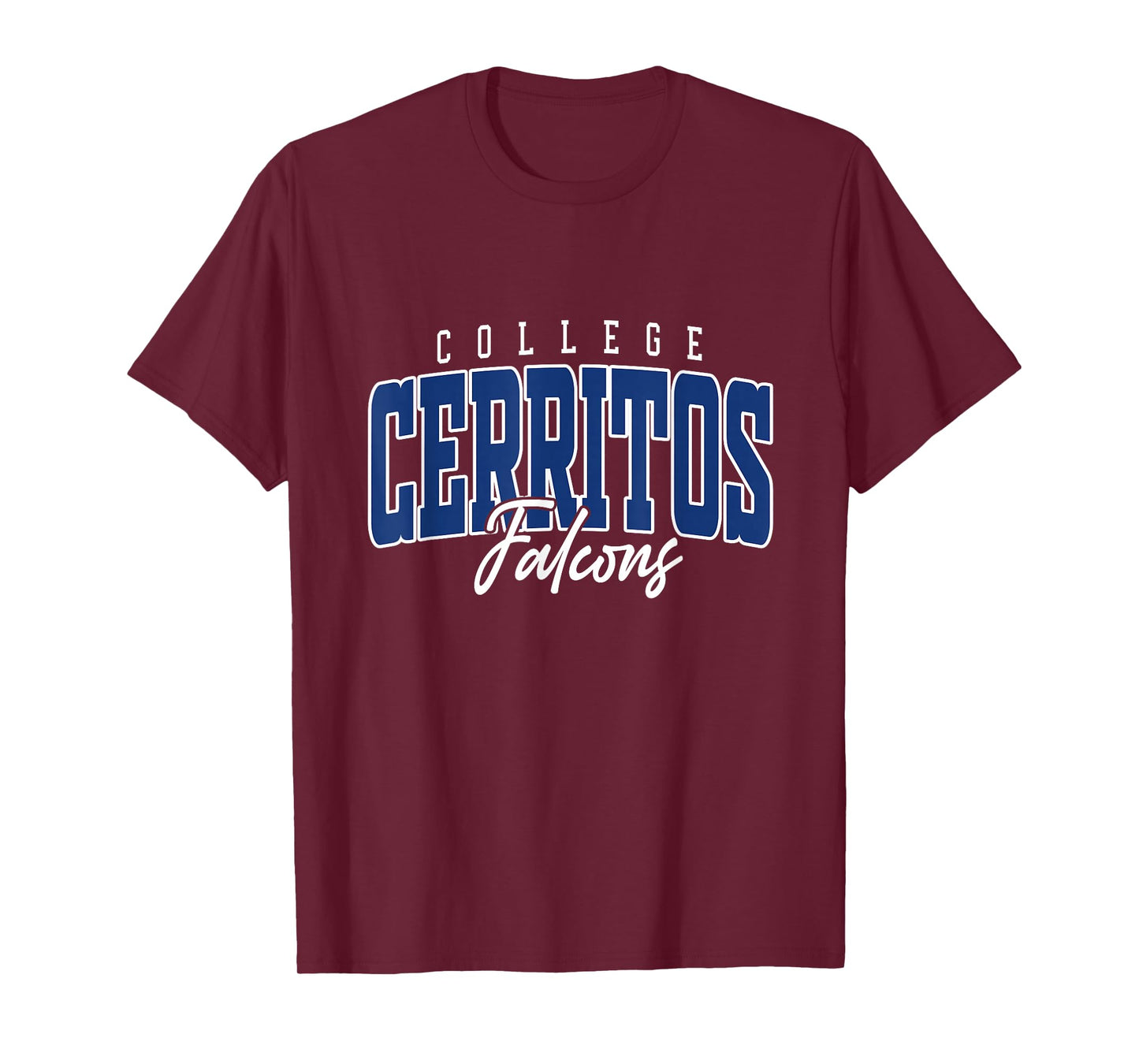 Retro Cerritos Arch Athletic Vintage Tee for Men Women T-Shirt