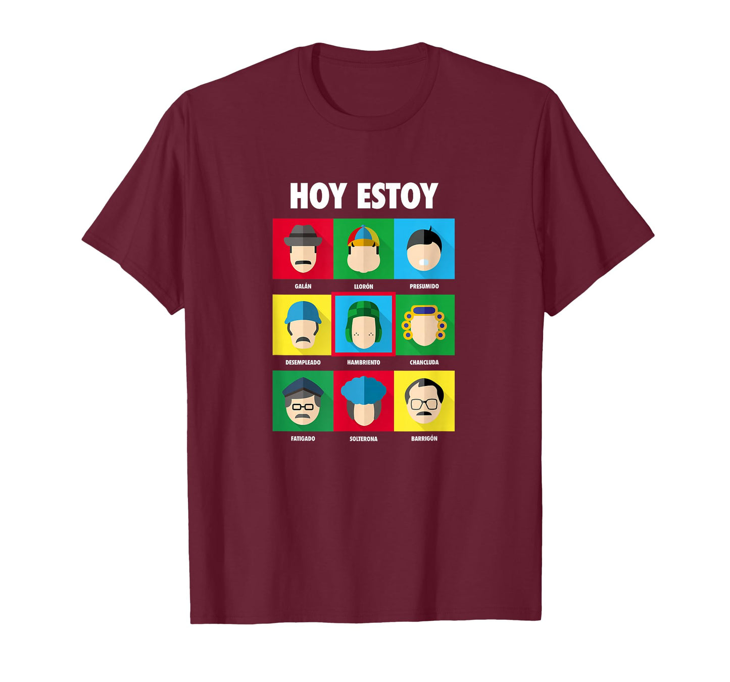 El Chavo - Colorful Desings for Kids, Teen, Women & Men T-Shirt