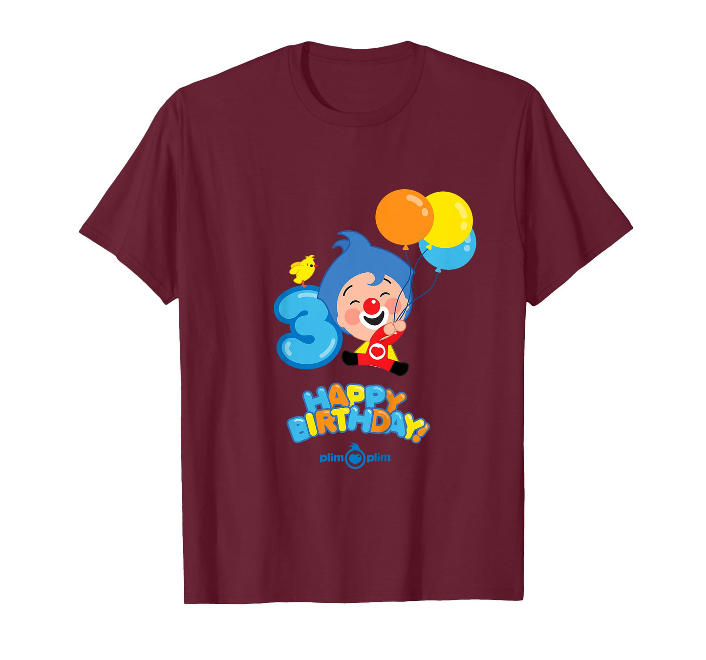 Kids Plim Plim The Kindness Hero - Happy Birthday T-Shirt