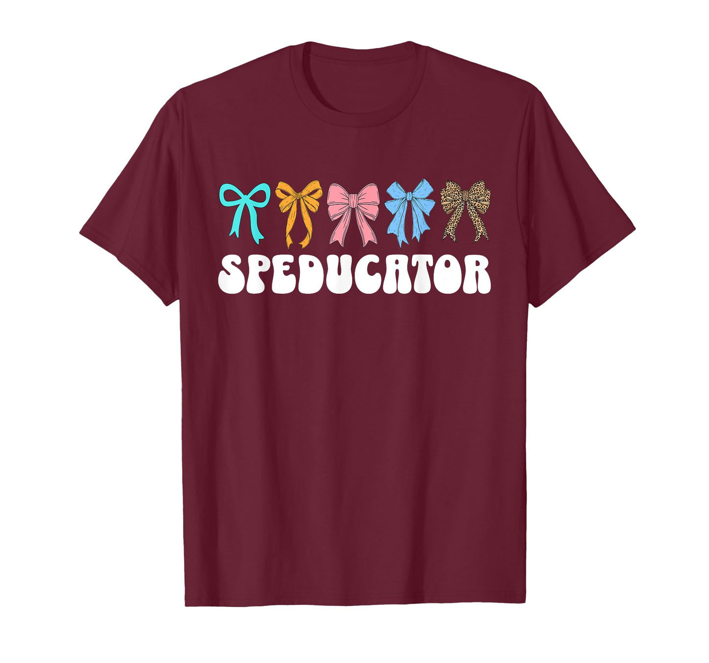 Speducator Coquette Bow Special Education Teacher SPED ED T-Shirt