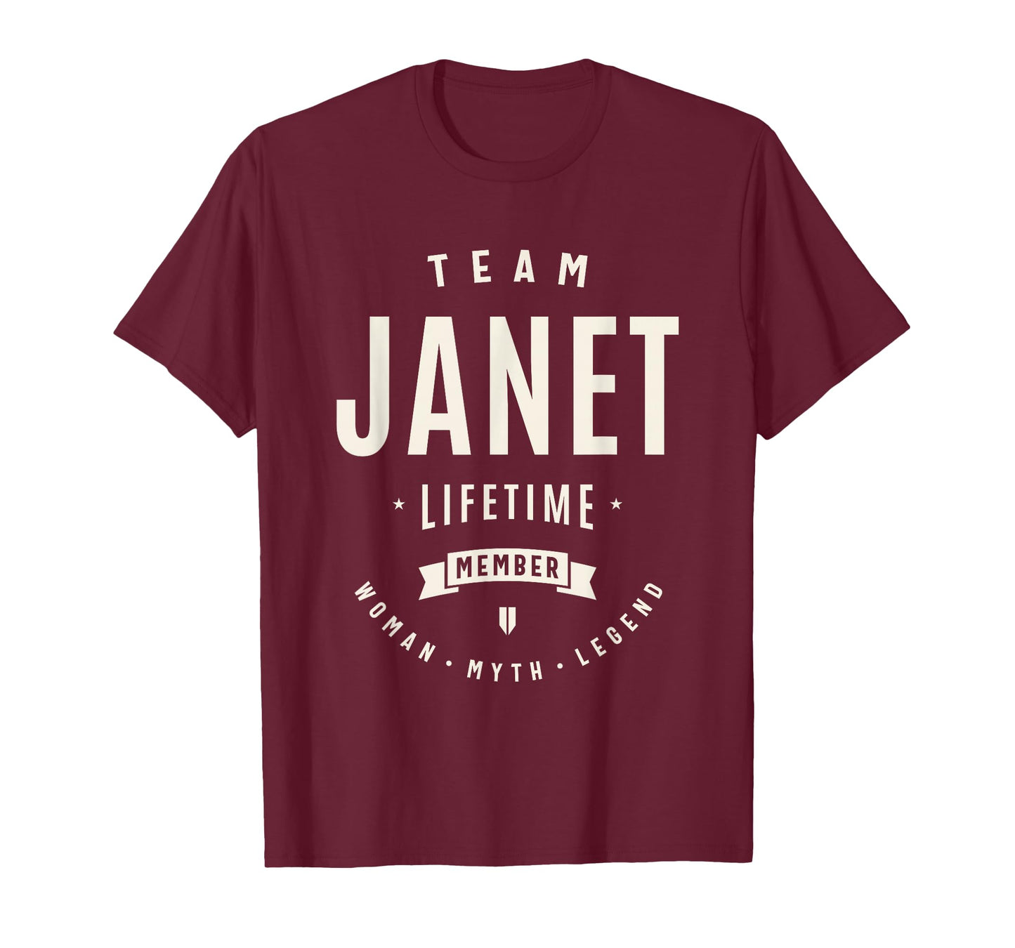Team Janet Lifetime Member Funny Name Janet T-Shirt