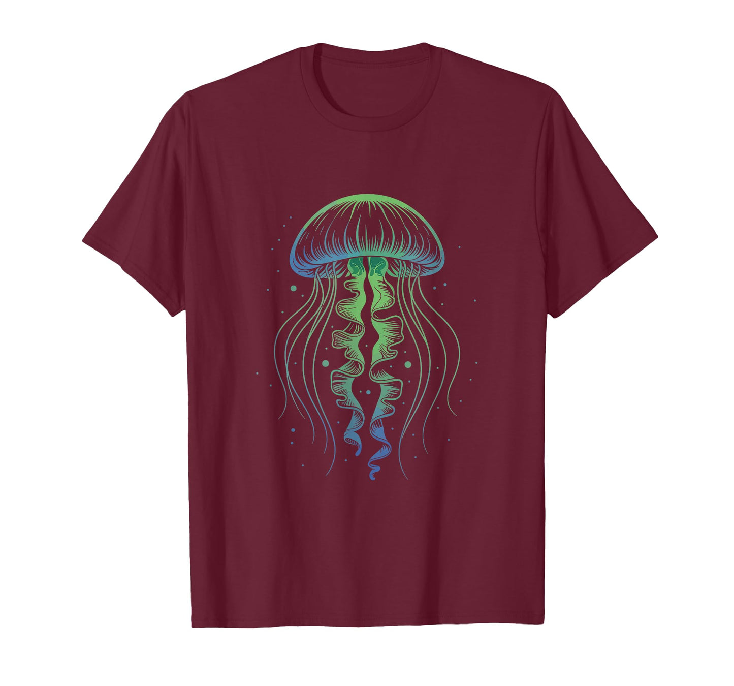 Vintage Jellyfish Ocean Marine Life Retro Sea Lover T-Shirt