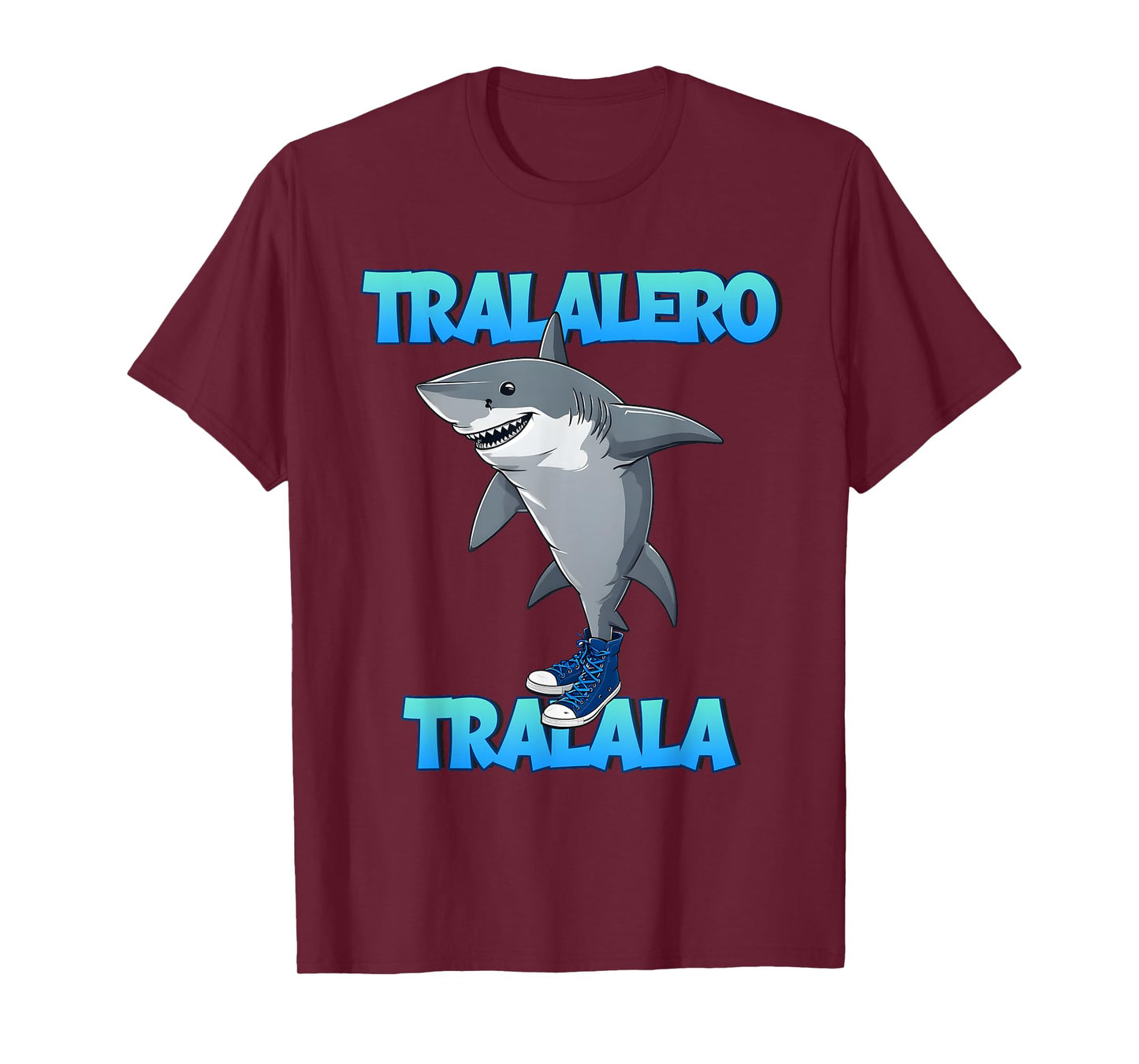 Tralalero Tralala Bootleg Funny Meme Shark Italian Brainrot T-Shirt