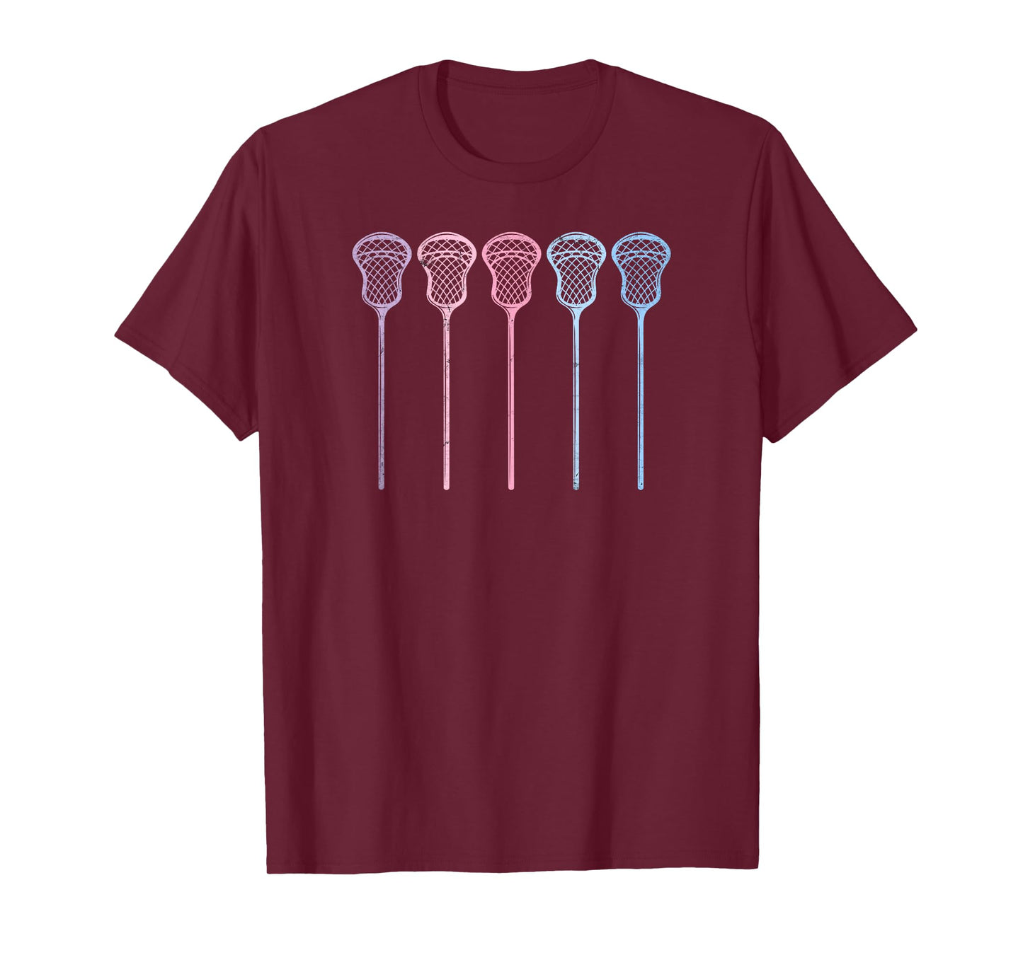 Lacrosse Lacrosse Sticks woman girls retro T-Shirt