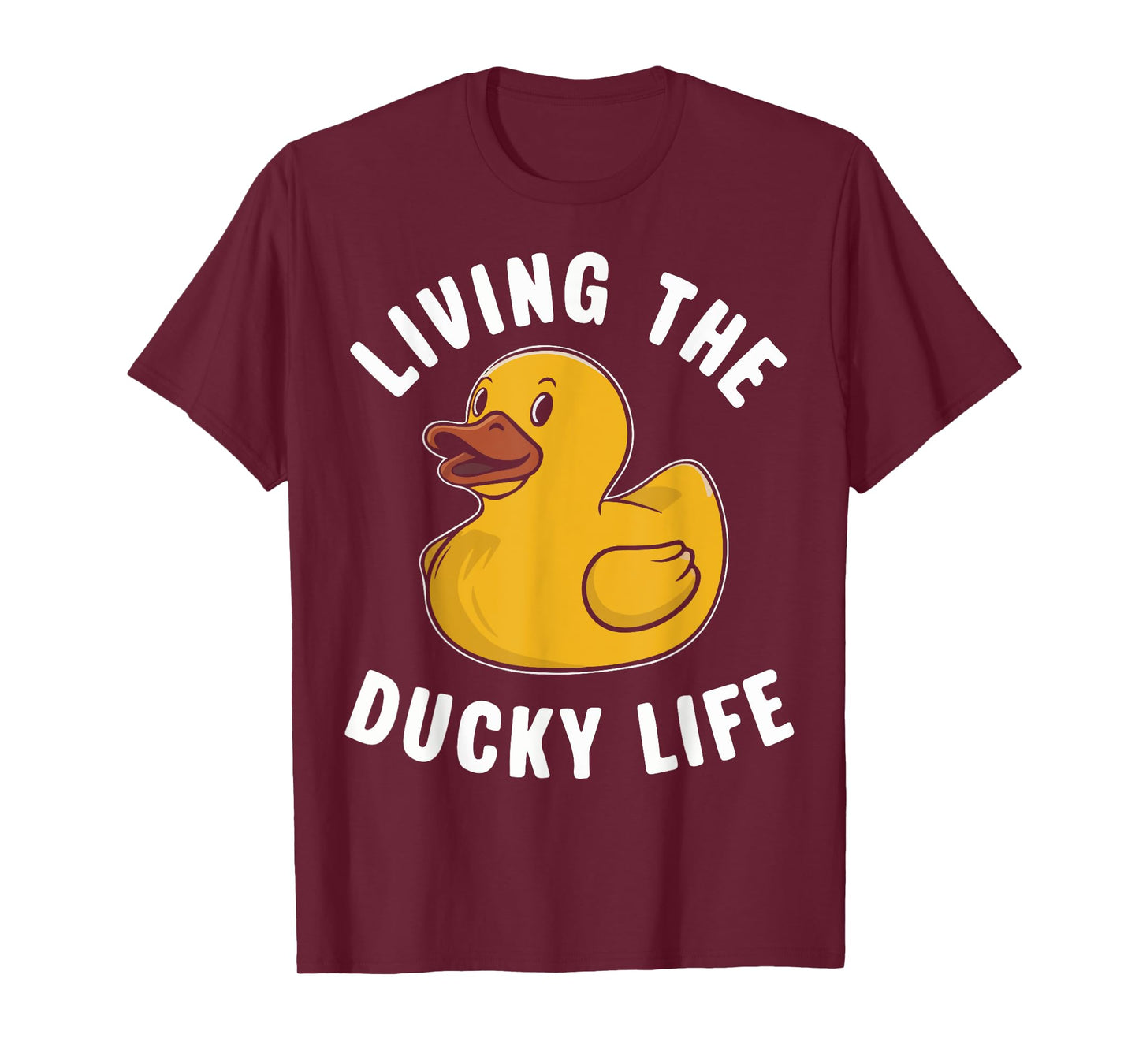 Living the Ducky Life Rubber Duck T-Shirt
