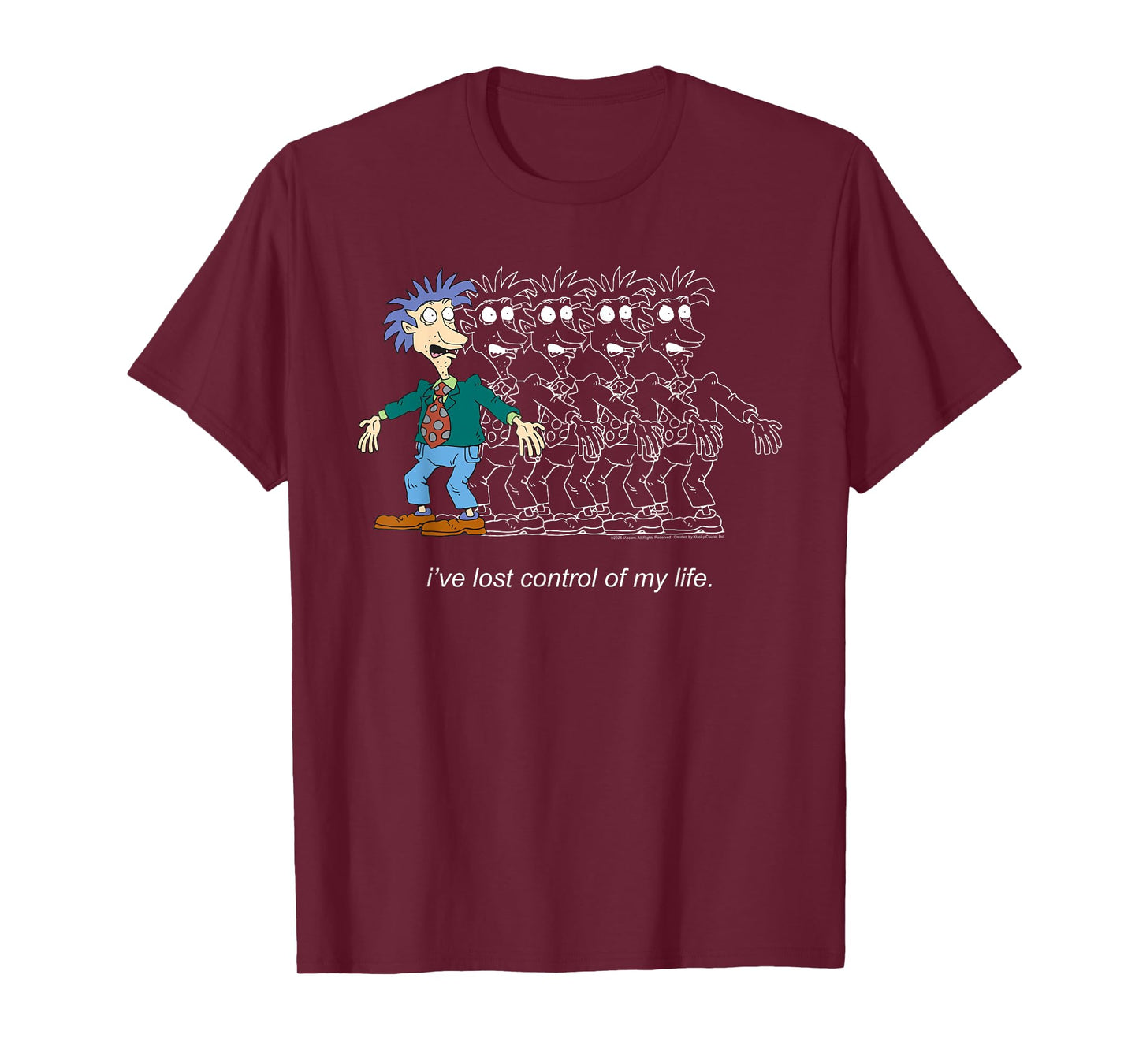 Rugrats I've Lost Control Parent Crisis Stu Cartoon T-Shirt