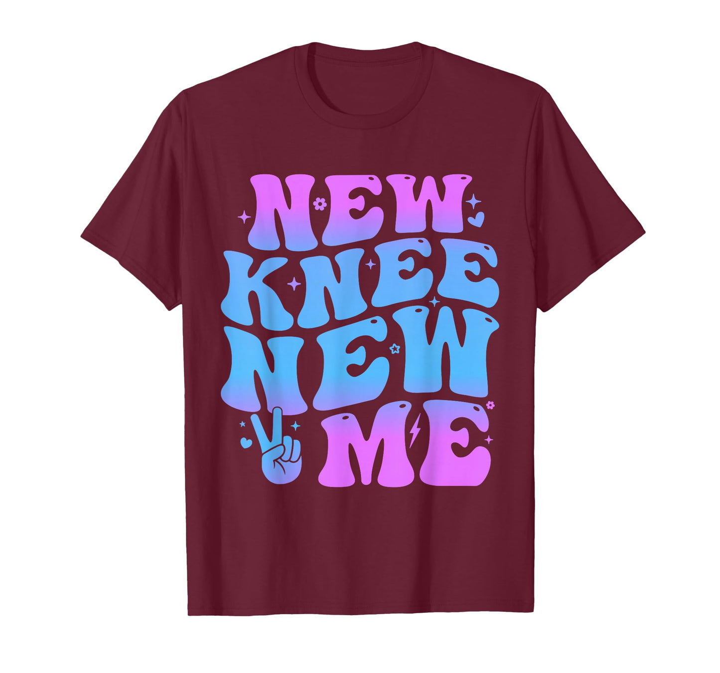 New Knee New Me Funny knee Replacement Surgery Recovery Joke T-Shirt