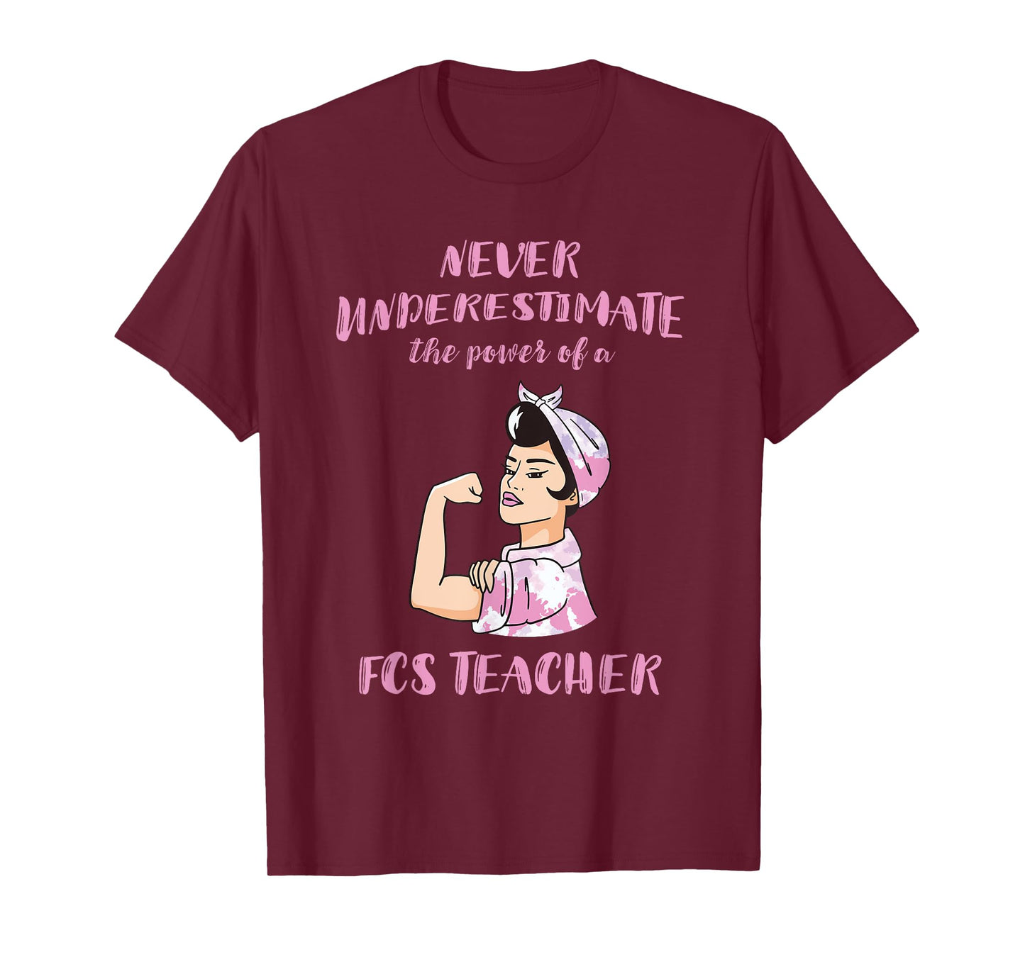 FCS Teacher Power FACS Family And Consumer Sciences Teacher T-Shirt