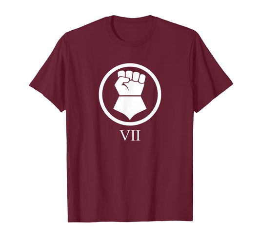 Seventh Legion Imperial Fist T-Shirt - T-Shirt | Maroon