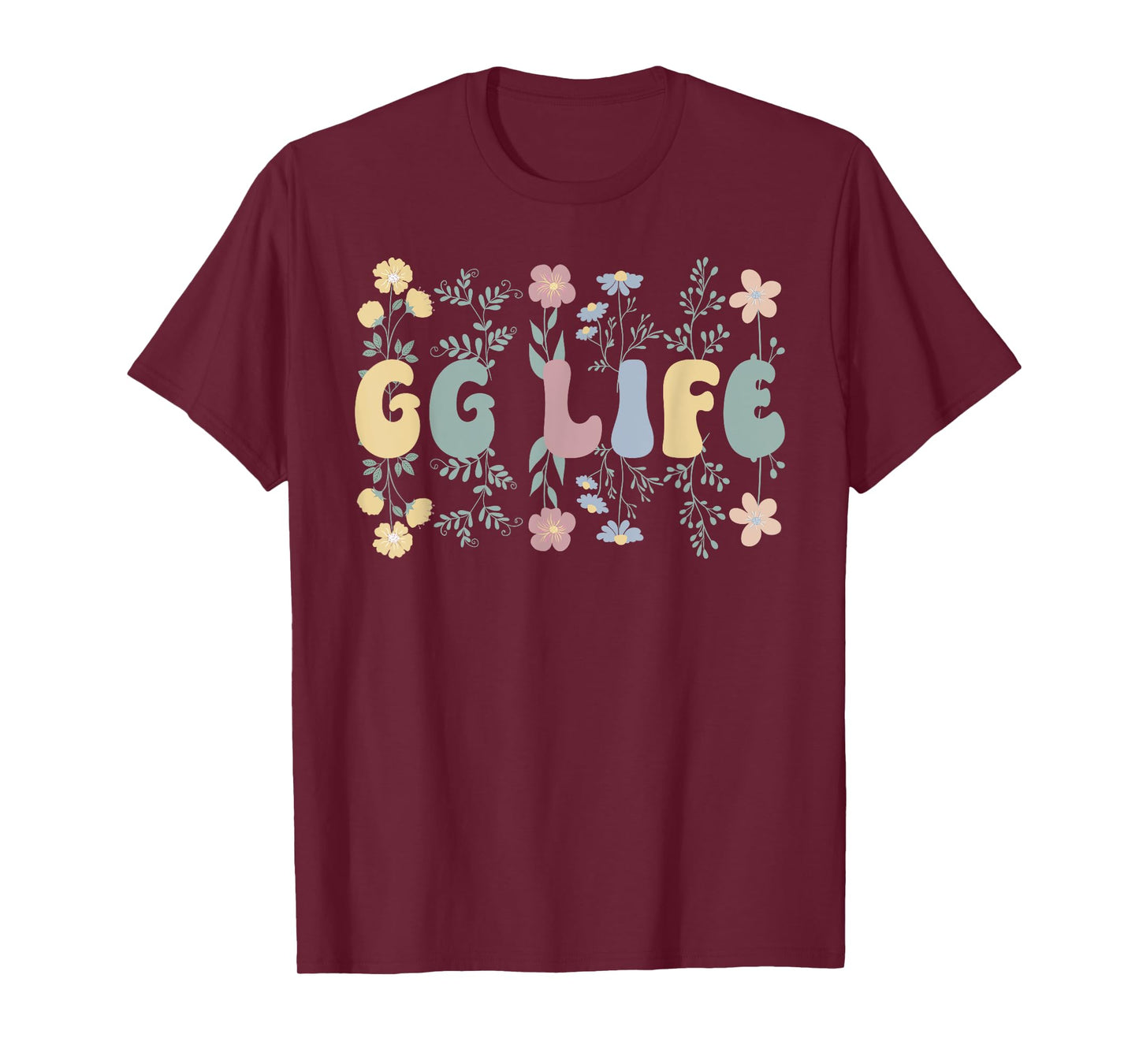 GG Life GG Grandmother Groovy GG Grandma T-Shirt