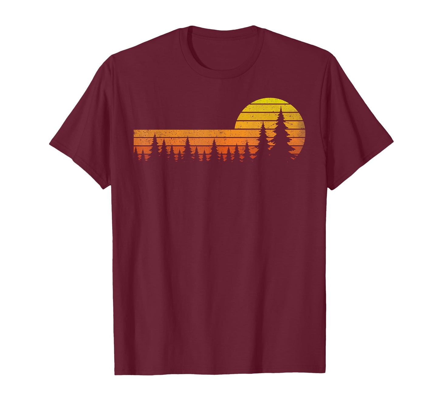 Trees Wildlife Nature Vintage Forest T-Shirt