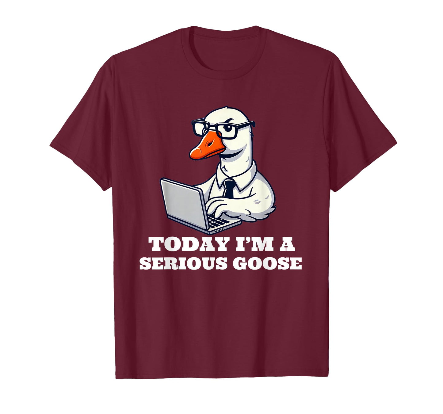 Today I'm a Serious Goose Funny Silly Goose T-Shirt
