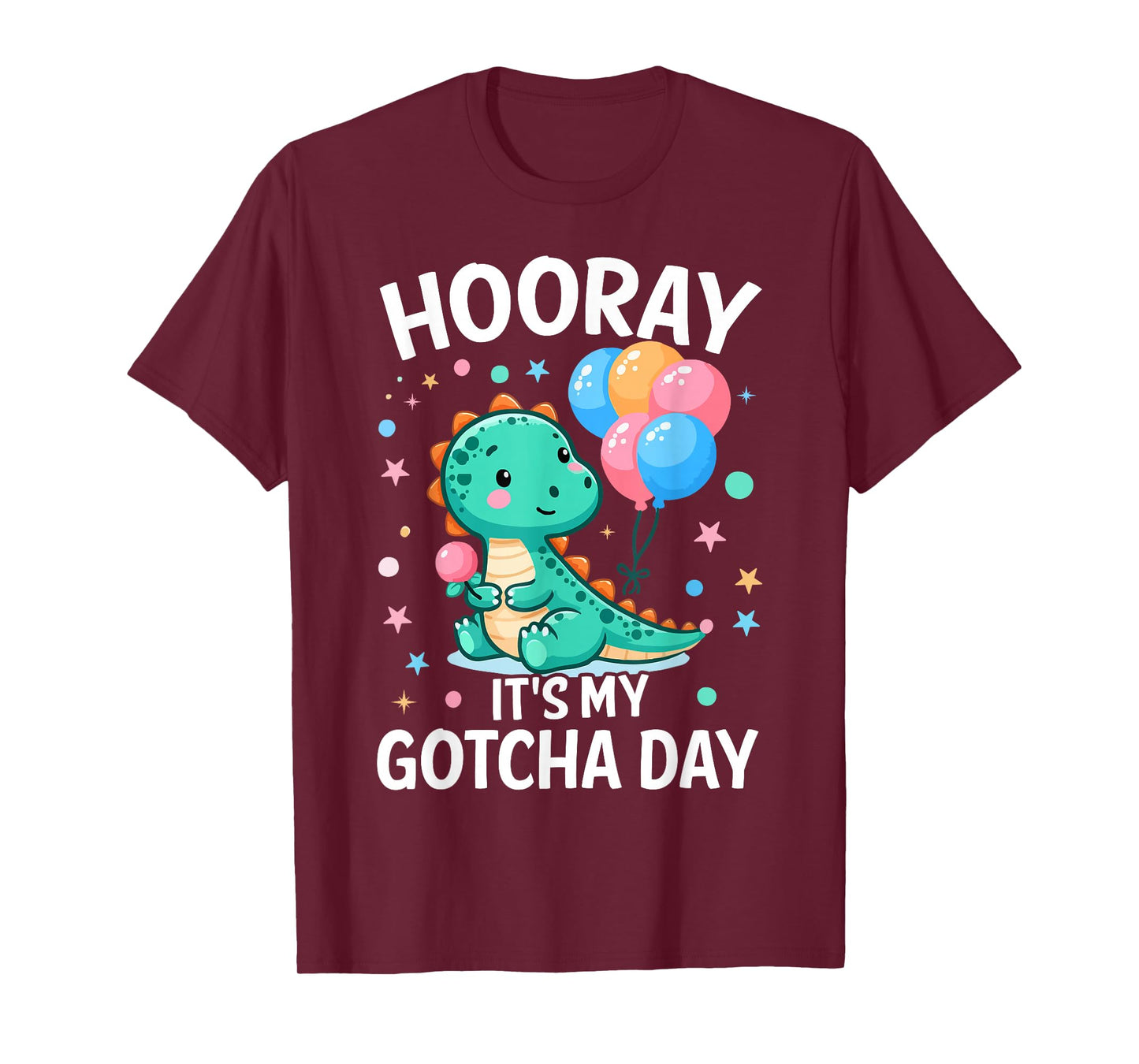 Hooray Its My Gotcha Day Foster Care Funny Adoptive Parents T-Shirt