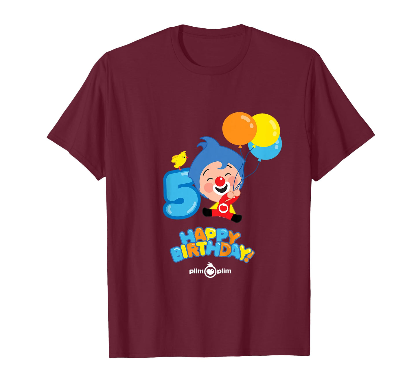 Kids Plim Plim The Kindness Hero - Happy Birthday T-Shirt