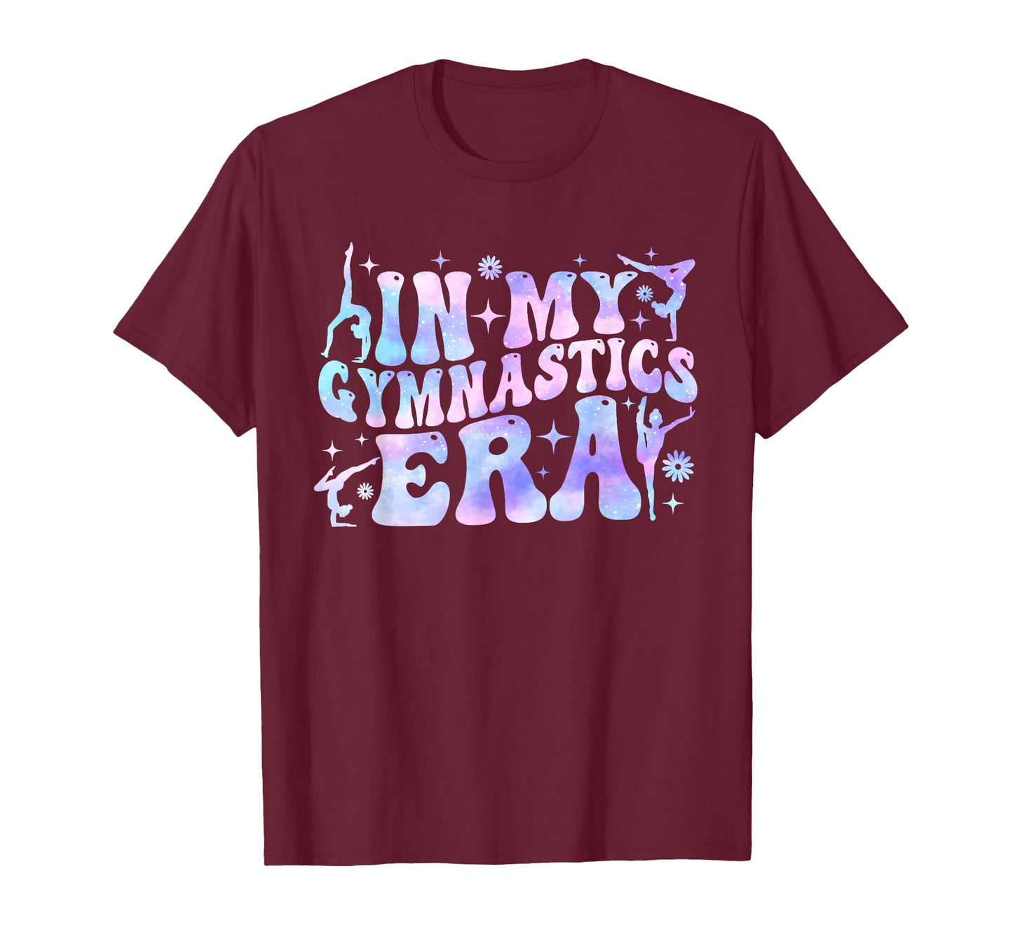 In My Gymnastics Era Women Girls Retro Gymnast Exercise T-Shirt