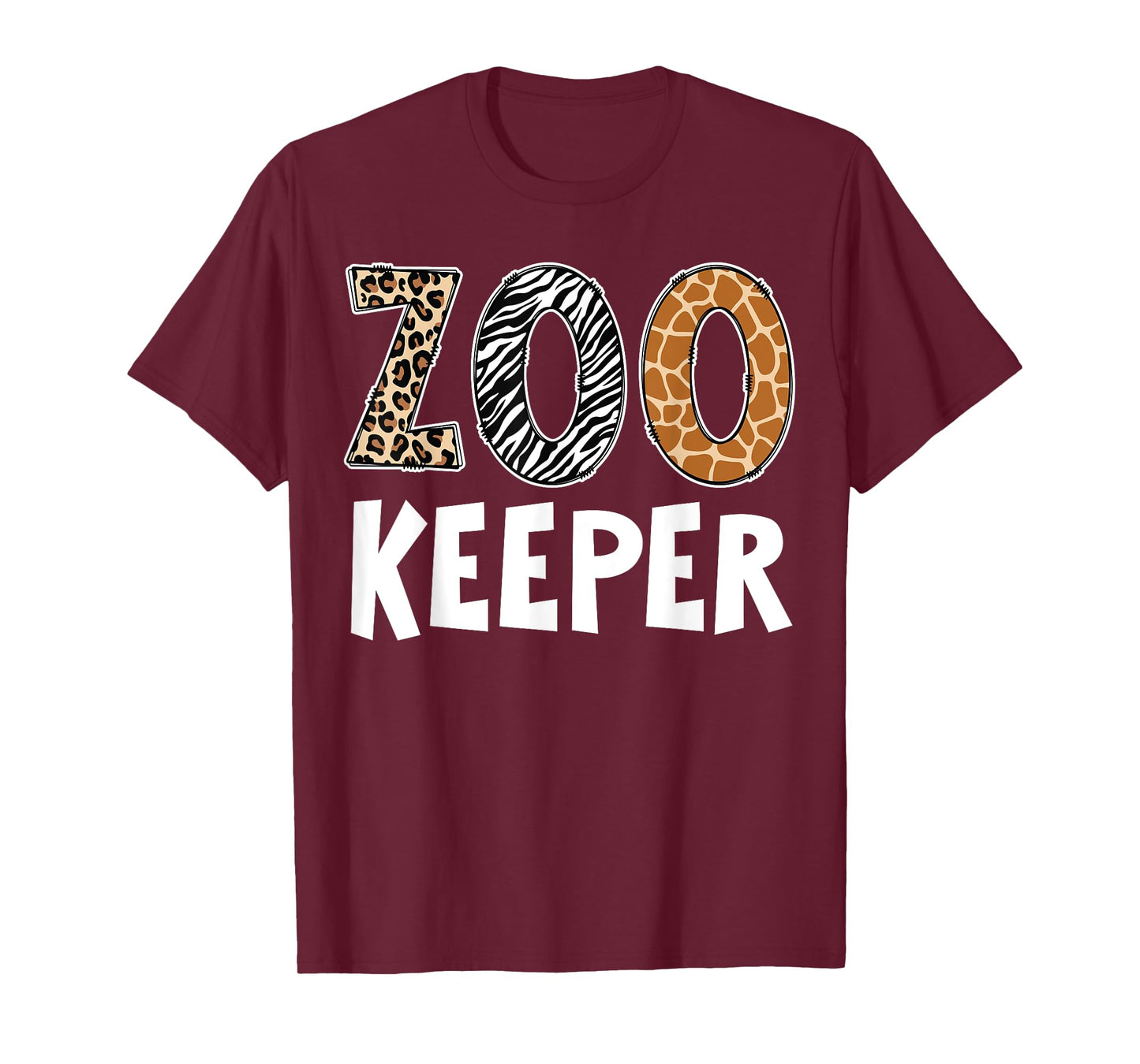 Zookeeper Zoo Keeper Costume Adult Animals Wildlife Safari T-Shirt