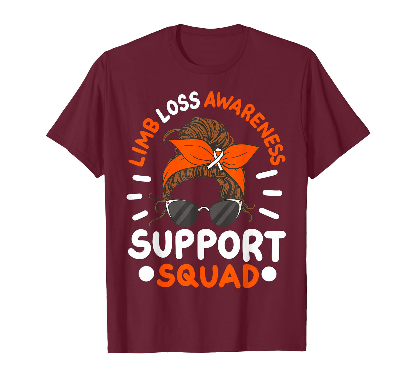 Limb Loss Awareness Support Squad T-Shirt