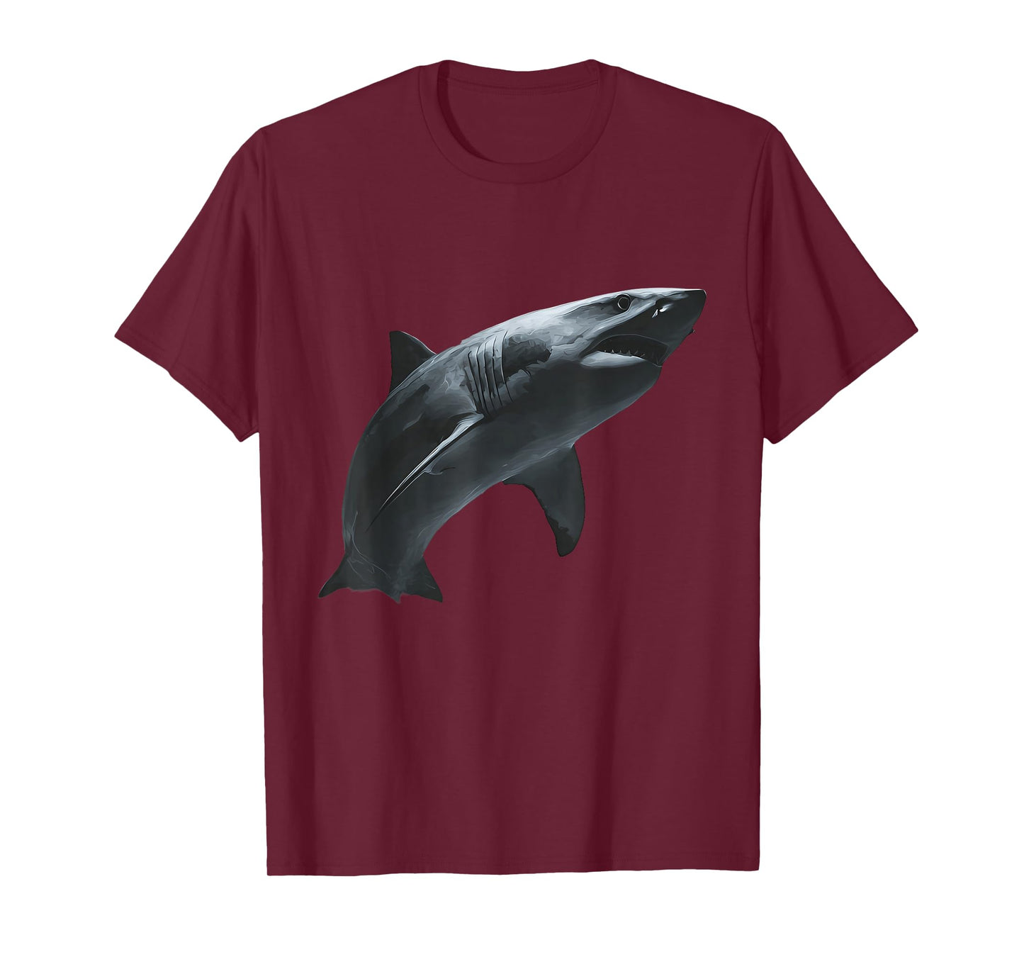 Shark Marine Biology Animal Artwork Sea Ocean Sharks Lover T-Shirt
