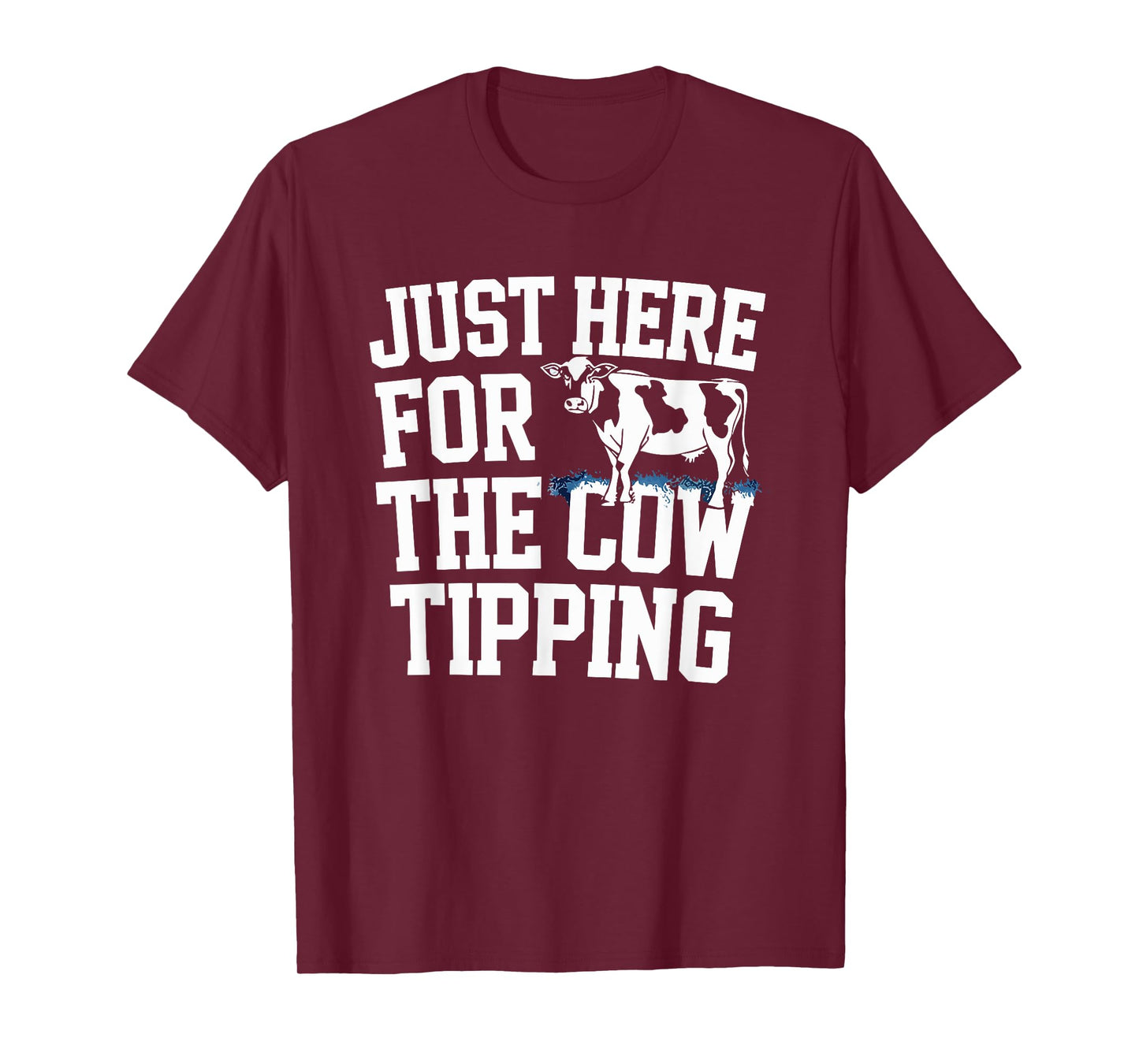 Funny Cow Tipping Joke Country Life Prank T-Shirt