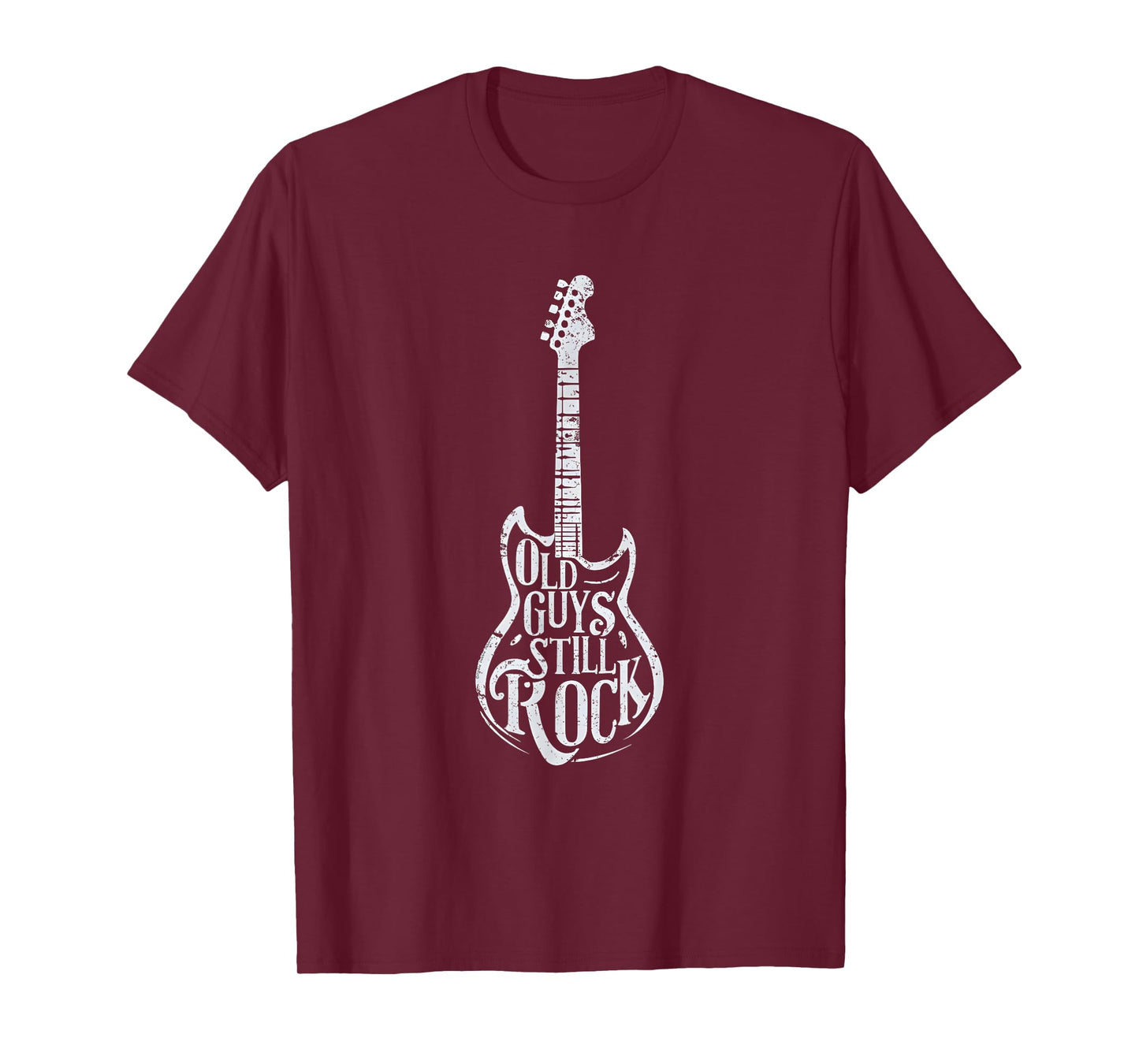 Guitar Music Old Guys Still Rock T-Shirt