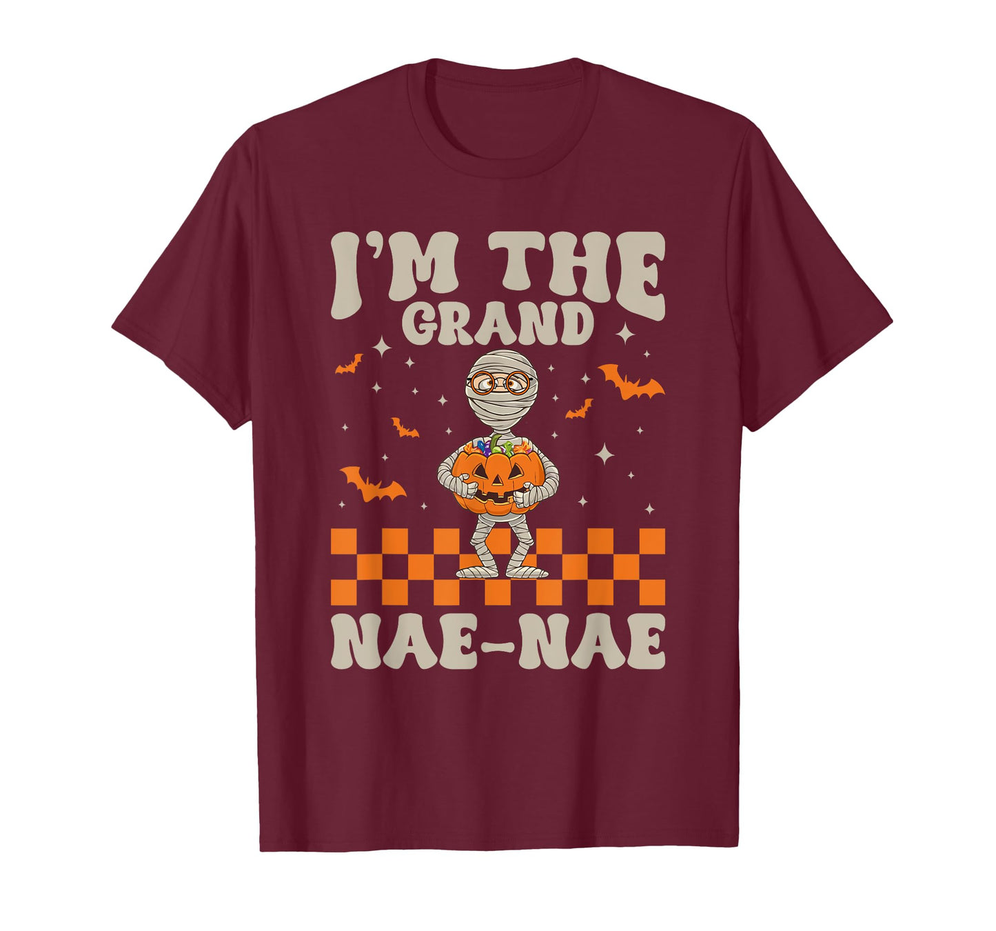 Funny Grandma Halloween Shirt I'm The Grand Nae-Nae T-Shirt