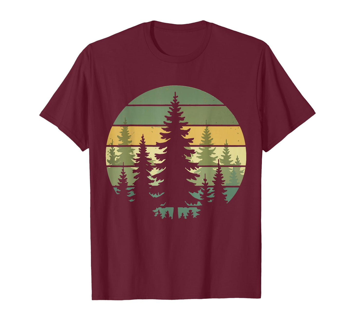 Forest Retro Nature Wildlife Outdoor T-Shirt