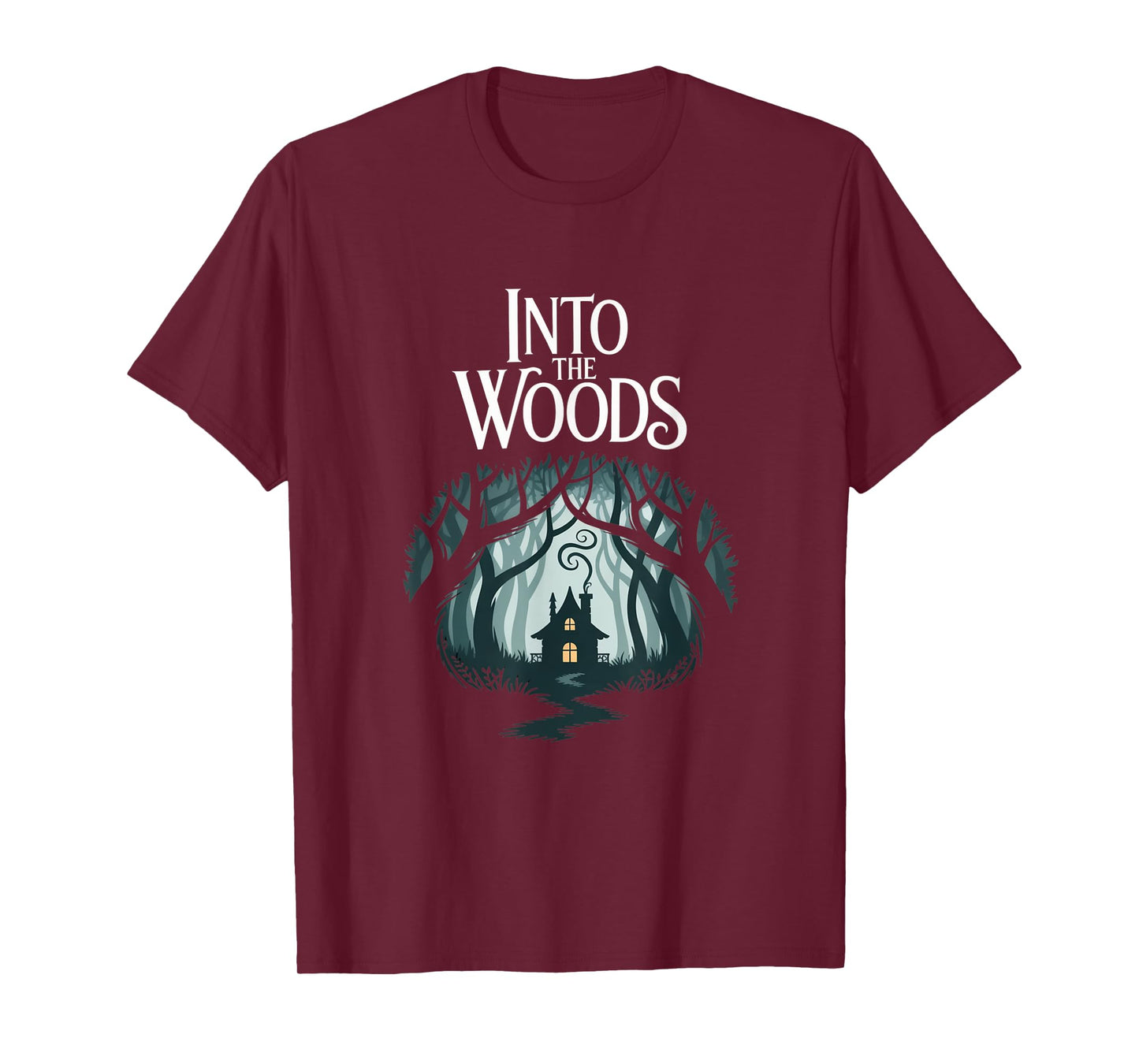 Into The Woods Retro Musical Theater Broadway Theatre T-Shirt