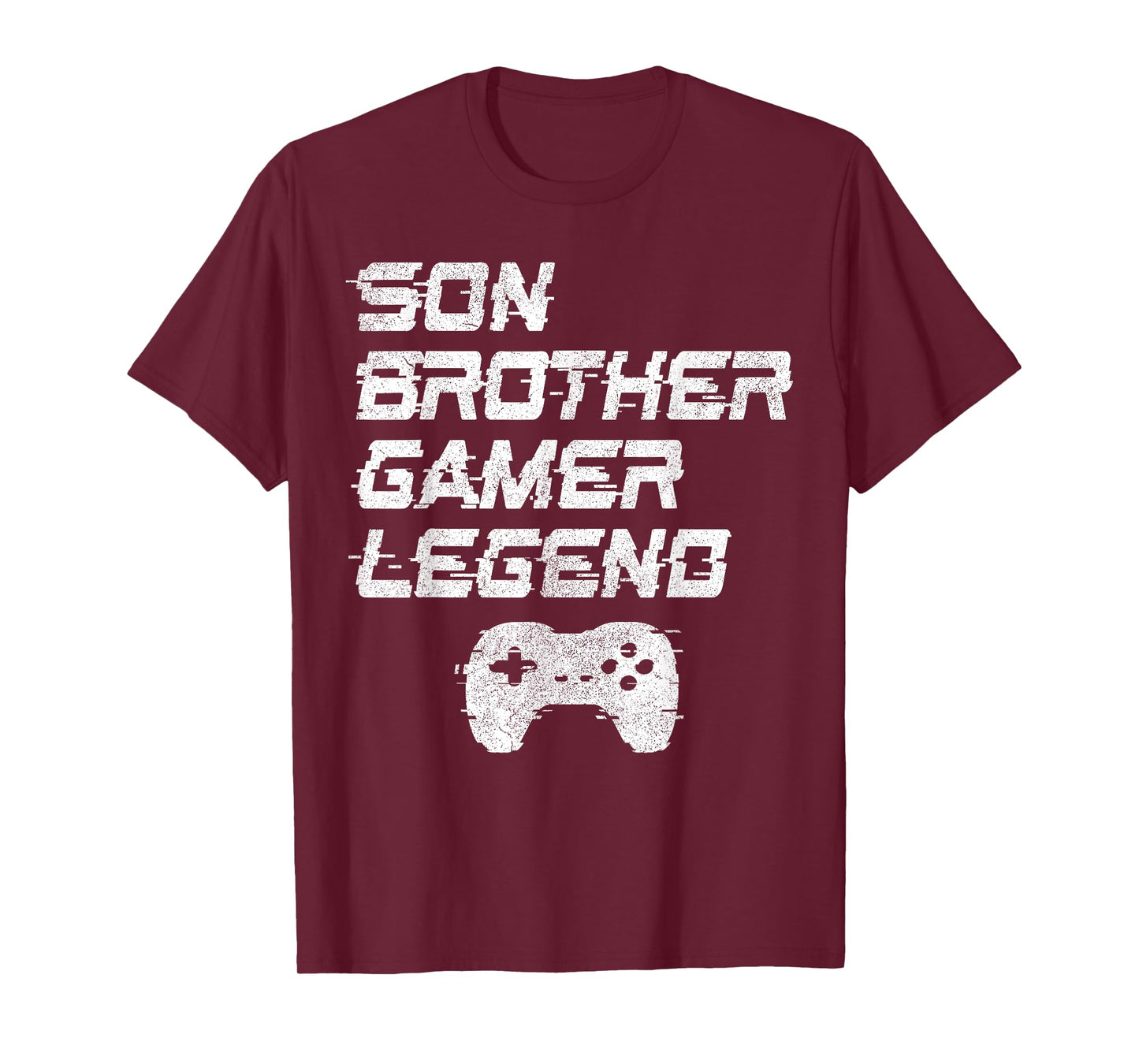 Funny Gamer Vintage Video Games For Boys Brother Son T-Shirt