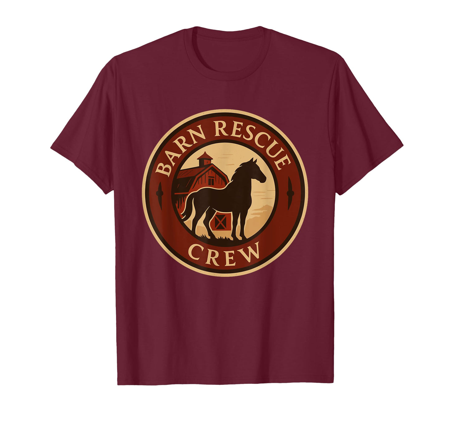 Horse Rescue Animal Sanctuary Equestrian Adoption Pride T-Shirt