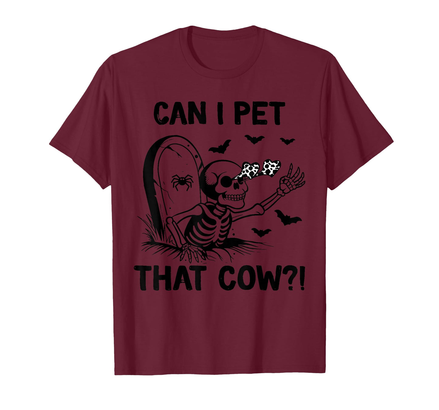 can i pet that cow halloween T-Shirt